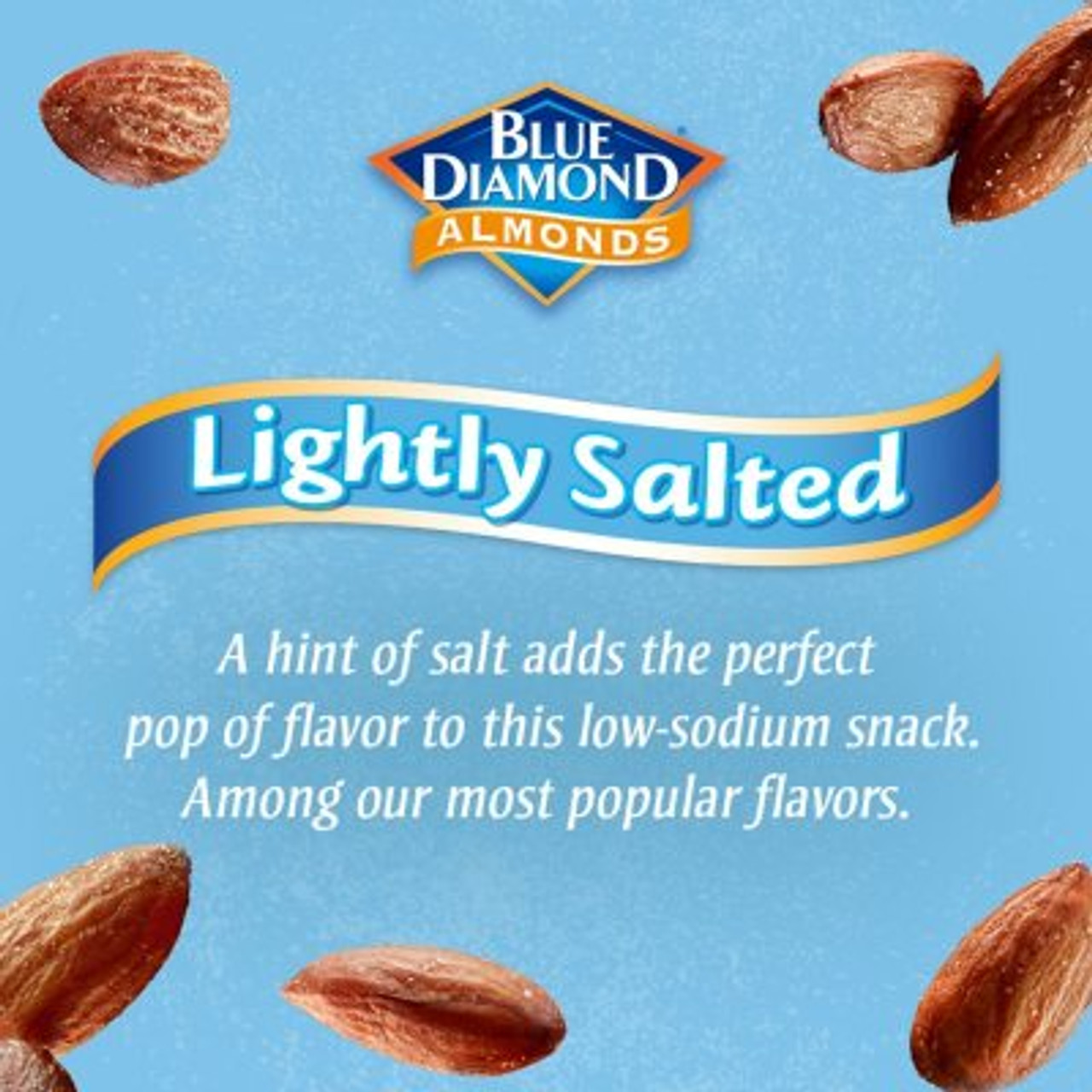 Blue Diamond Lightly Salted Whole Almonds (40 oz.) - *In Store