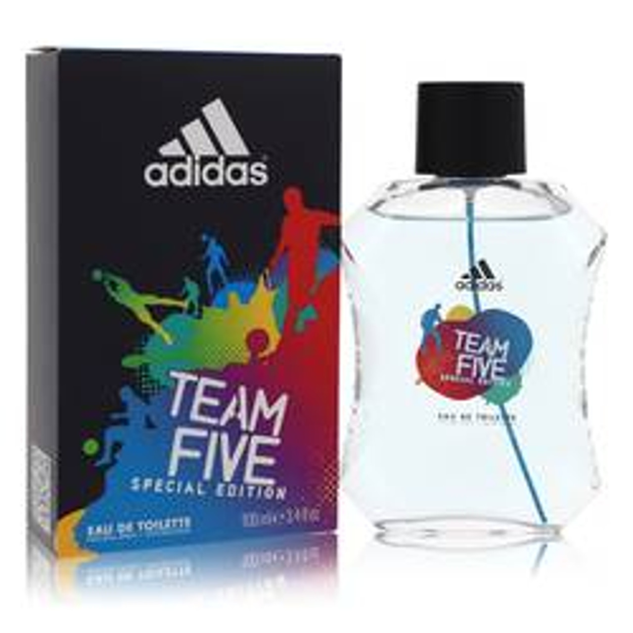 Adidas Team Five Cologne By Adidas Eau De Toilette Spray 3.4 oz for Men - [From 27.00 - Choose pk Qty ] - *Ships from Miami