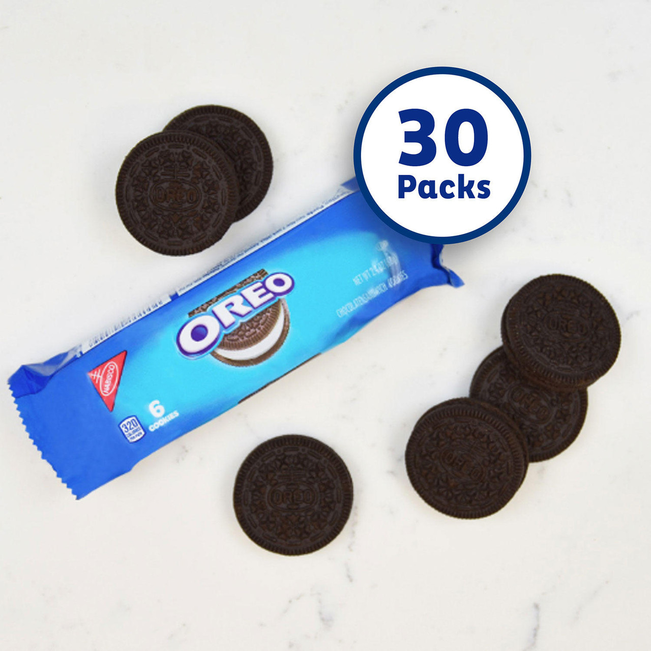 Nabisco Oreo Chocolate Sandwich Cookies (2.4 oz., 30 pk.) - *In Store