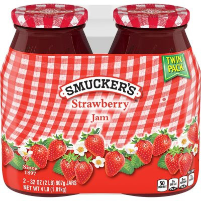 Smucker's Strawberry Jam (64 oz., 2 pk.) - *In Store