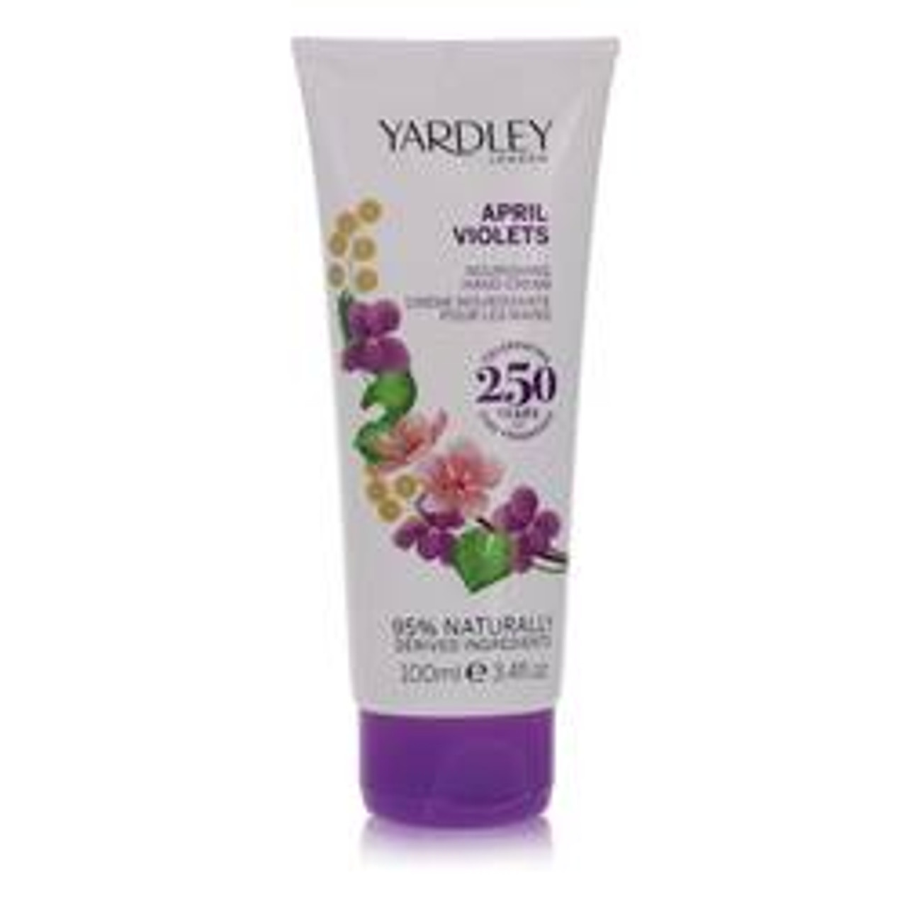 April Violets Perfume By Yardley London Hand Cream 3.4 oz for Women - [From 48.00 - Choose pk Qty ] - *Ships from Miami