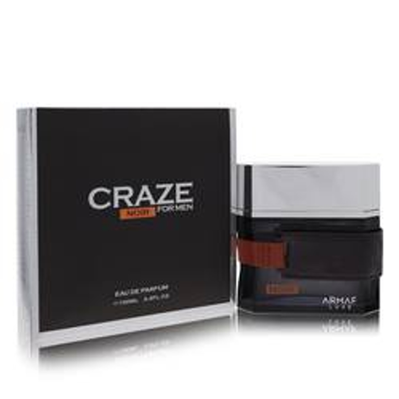 Armaf Craze Noir Cologne By Armaf Eau De Parfum Spray 3.4 oz for Men - [From 96.00 - Choose pk Qty ] - *Ships from Miami