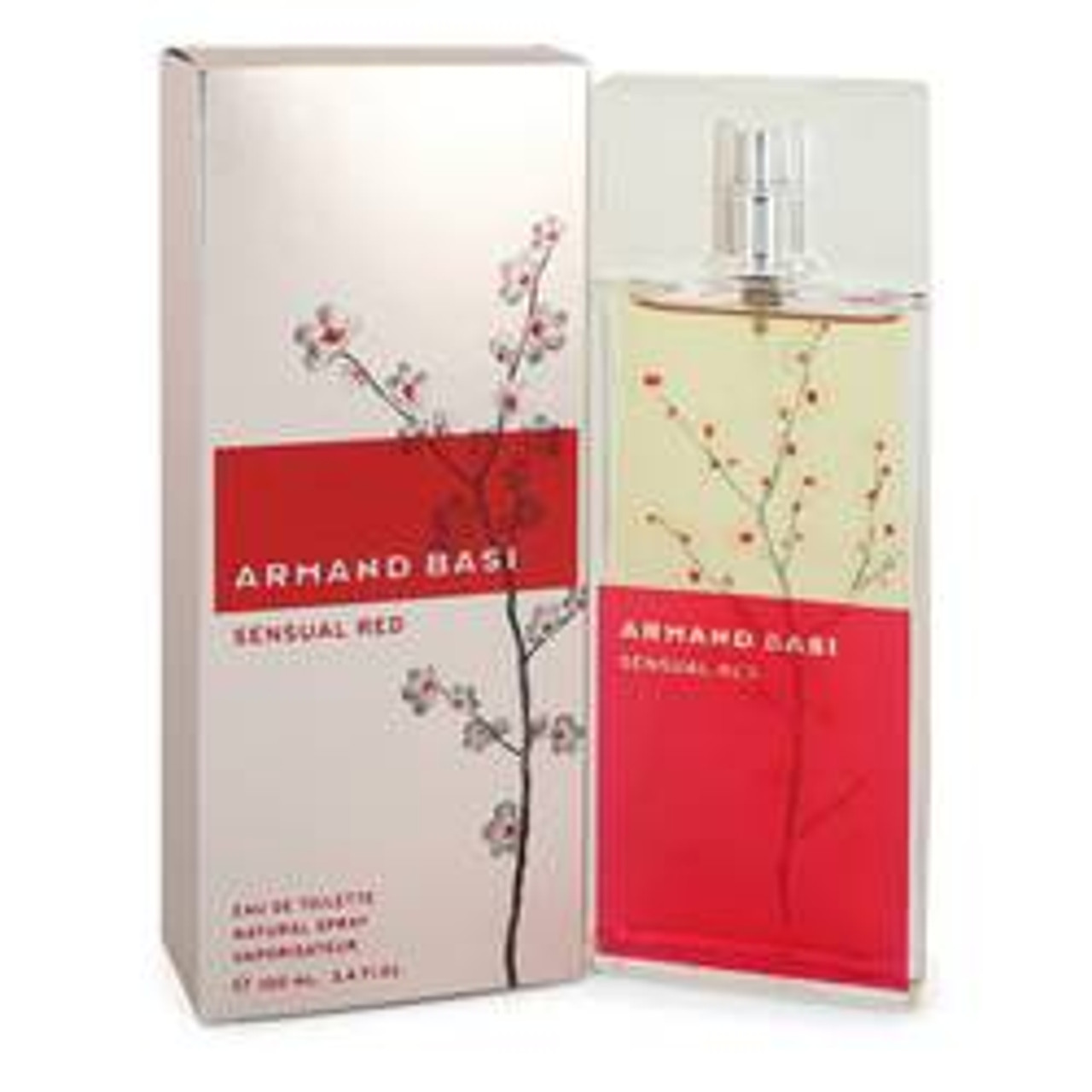 Armand Basi Sensual Red Perfume By Armand Basi Eau De Toilette Spray 3.4 oz for Women - [From 104.00 - Choose pk Qty ] - *Ships from Miami