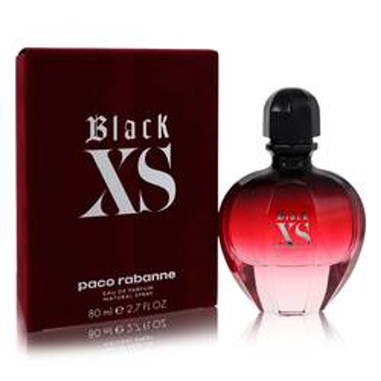 Black Xs Perfume By Paco Rabanne Eau De Parfum Spray (New Packaging) 2.7 oz for Women - *Pre-Order