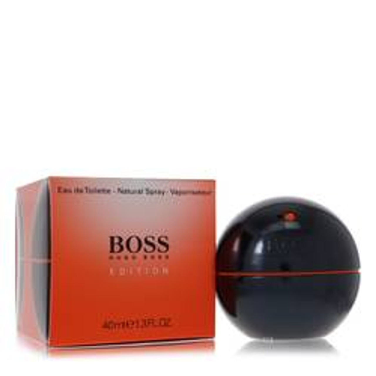 Boss In Motion Black Cologne By Hugo Boss Eau De Toilette Spray 1.3 oz for Men - *Pre-Order