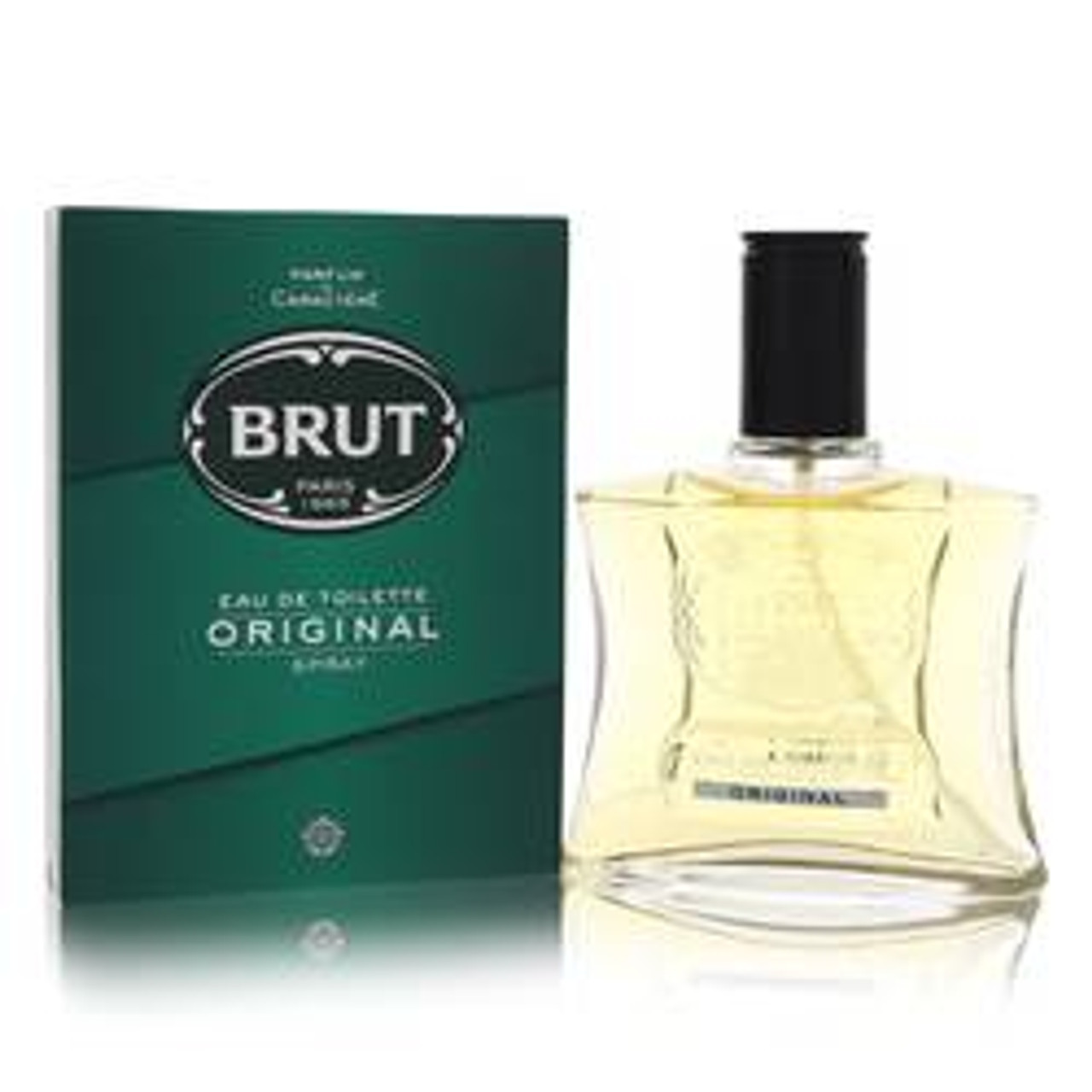 Brut Cologne By Faberge Eau De Toilette Spray (Original Glass Bottle) 3.4 oz for Men - [From 39.00 - Choose pk Qty ] - *Ships from Miami