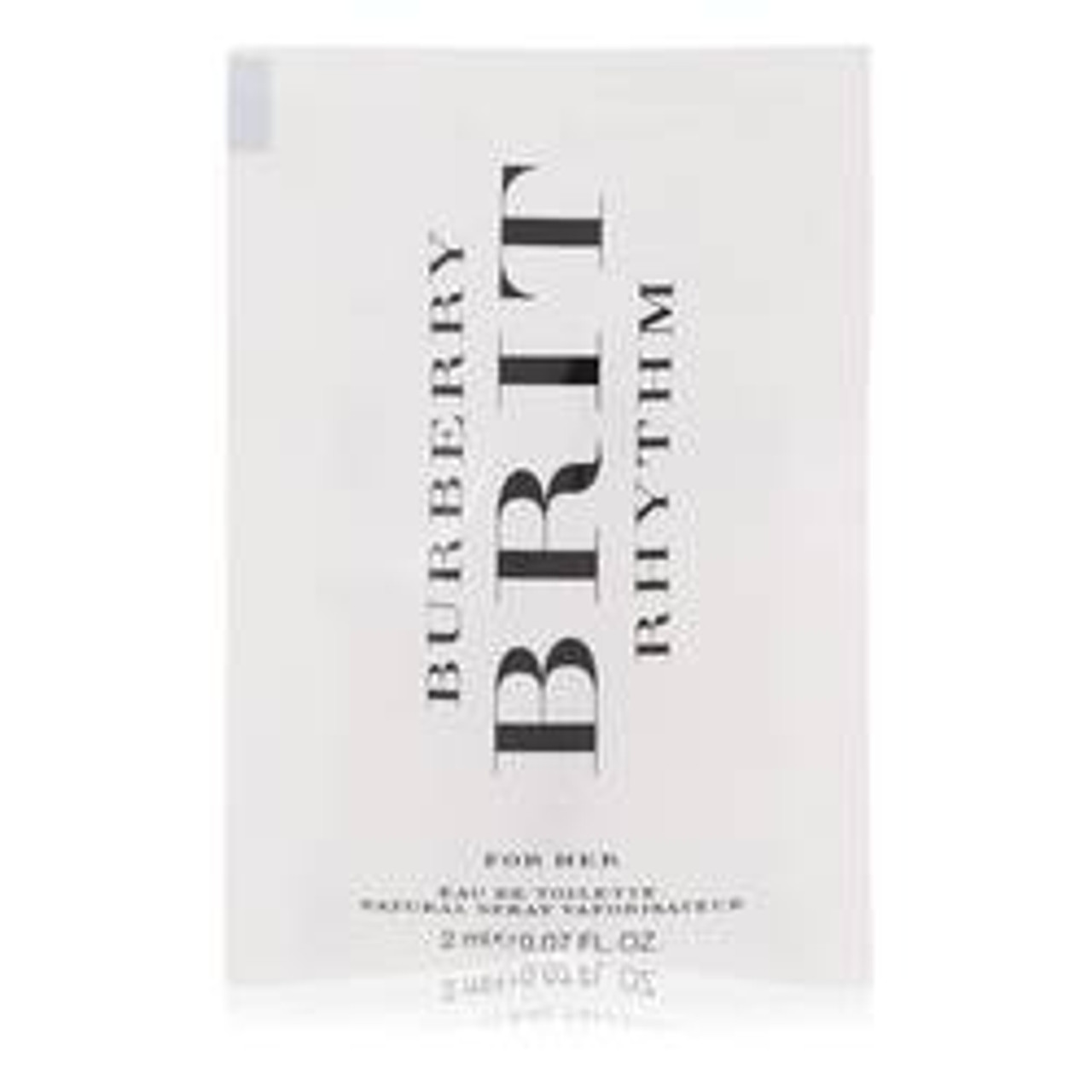 Burberry Brit Rhythm Perfume By Burberry Vial (sample) 0.06 oz for Women - [From 7.00 - Choose pk Qty ] - *Ships from Miami