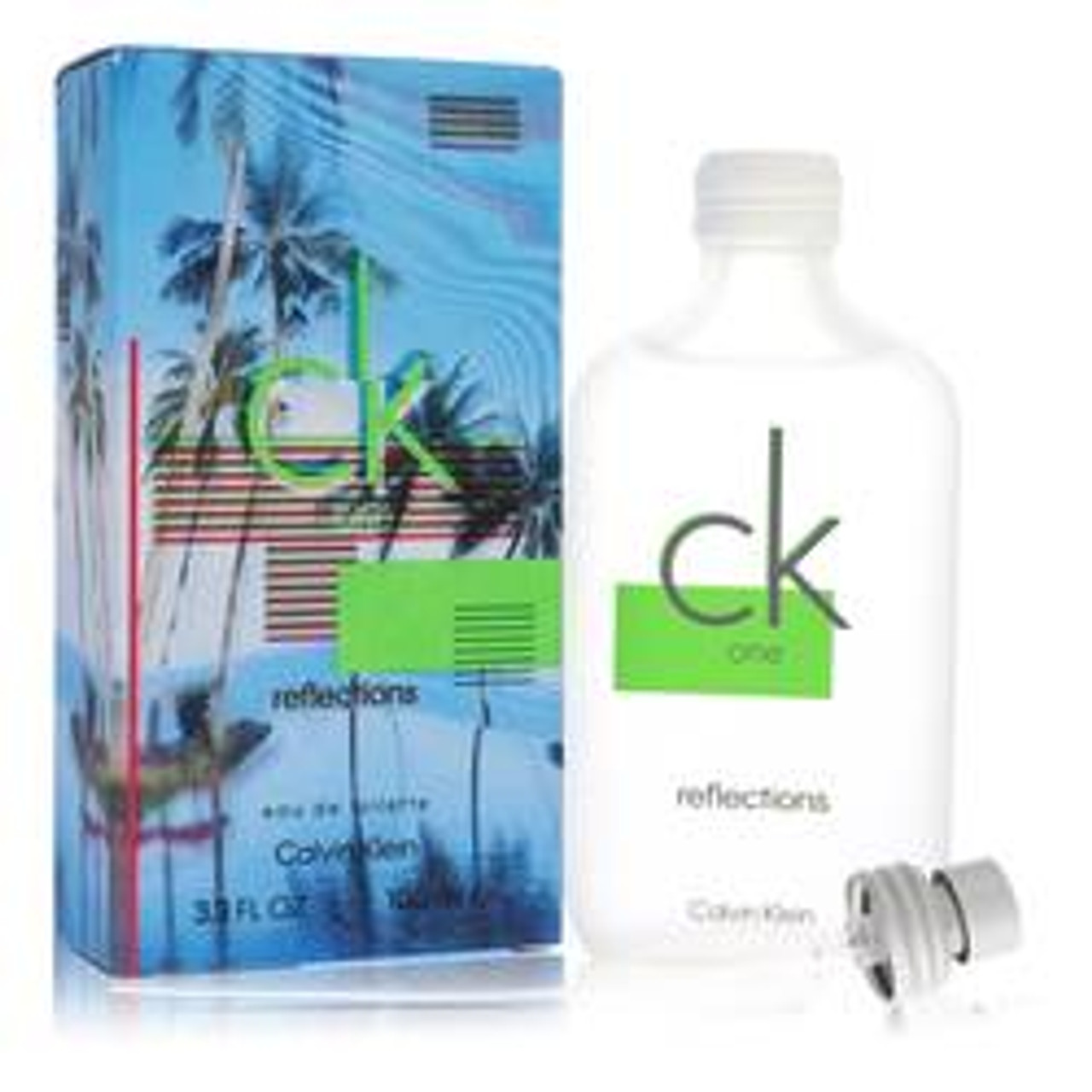 Ck One Reflections Cologne By Calvin Klein Eau De Toilette Spray (Unisex) 3.4 oz for Men - [From 112.00 - Choose pk Qty ] - *Ships from Miami