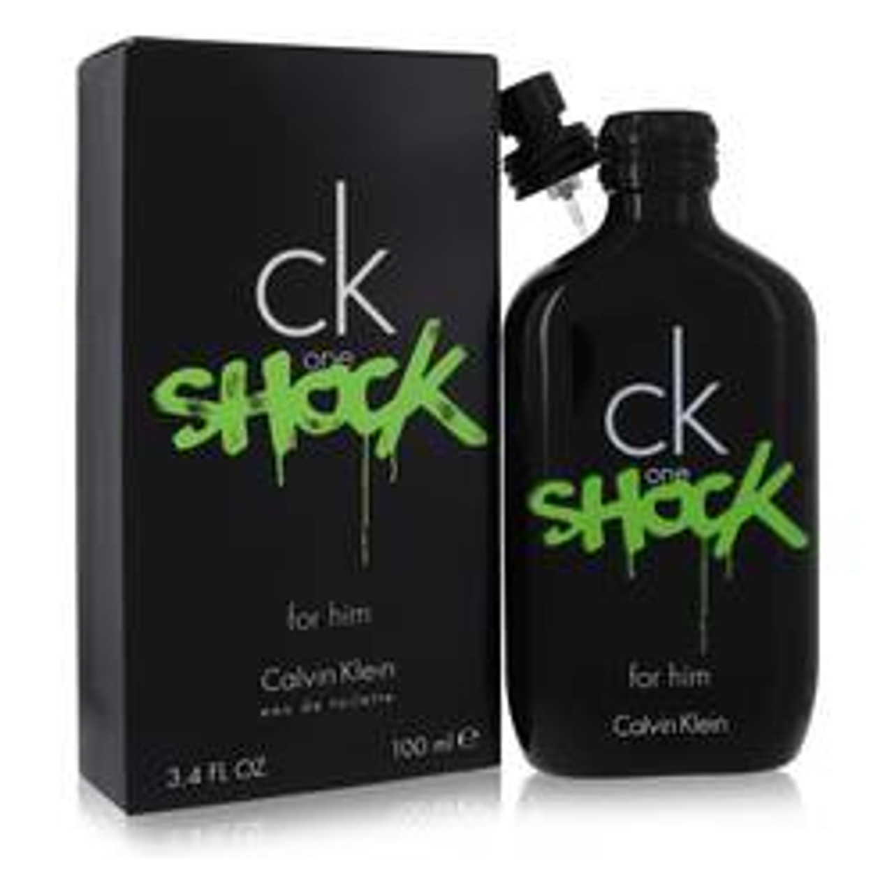 Ck One Shock Cologne By Calvin Klein Eau De Toilette Spray 3.4 oz for Men - [From 71.00 - Choose pk Qty ] - *Ships from Miami