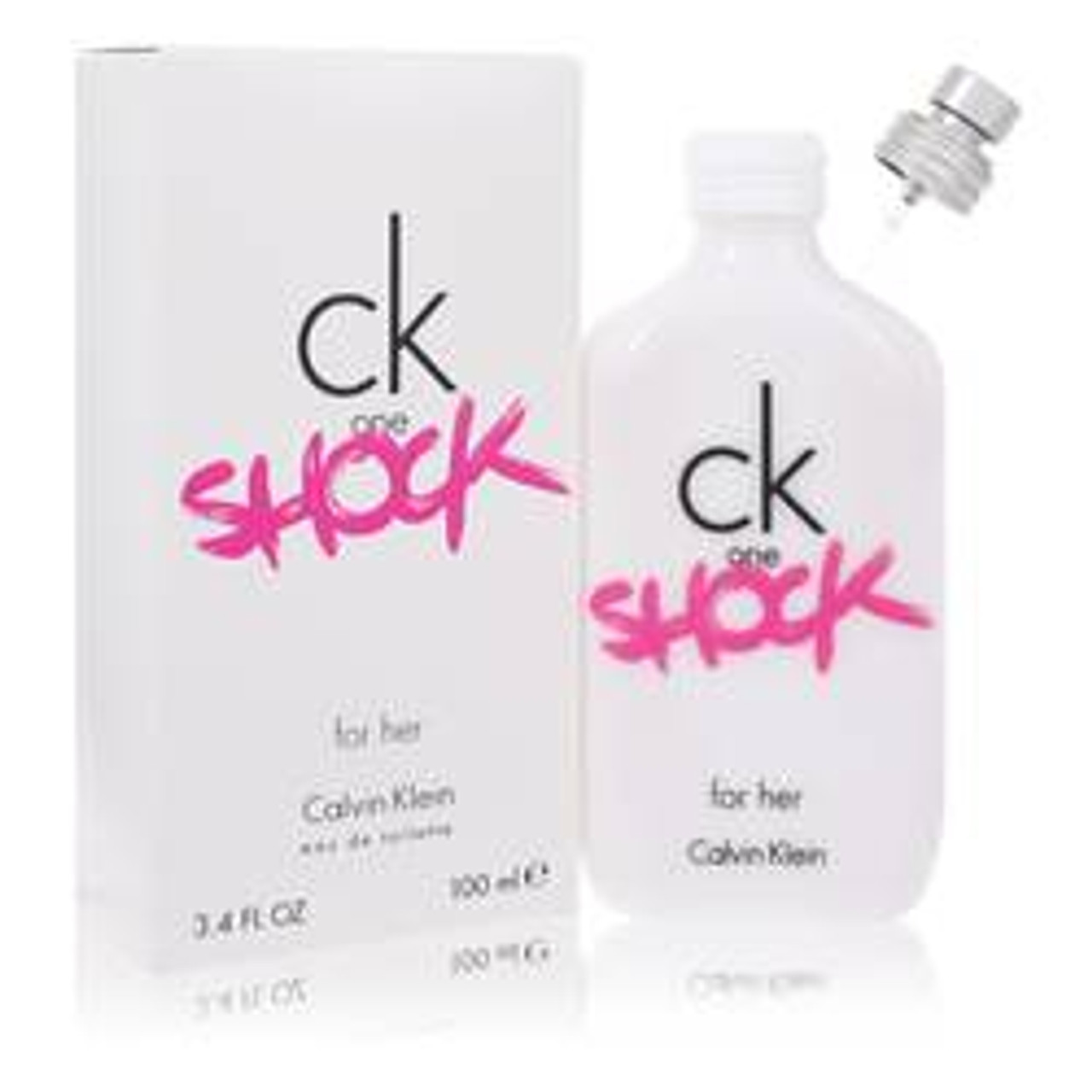 Ck One Shock Perfume By Calvin Klein Eau De Toilette Spray 3.4 oz for Women - [From 79.50 - Choose pk Qty ] - *Ships from Miami