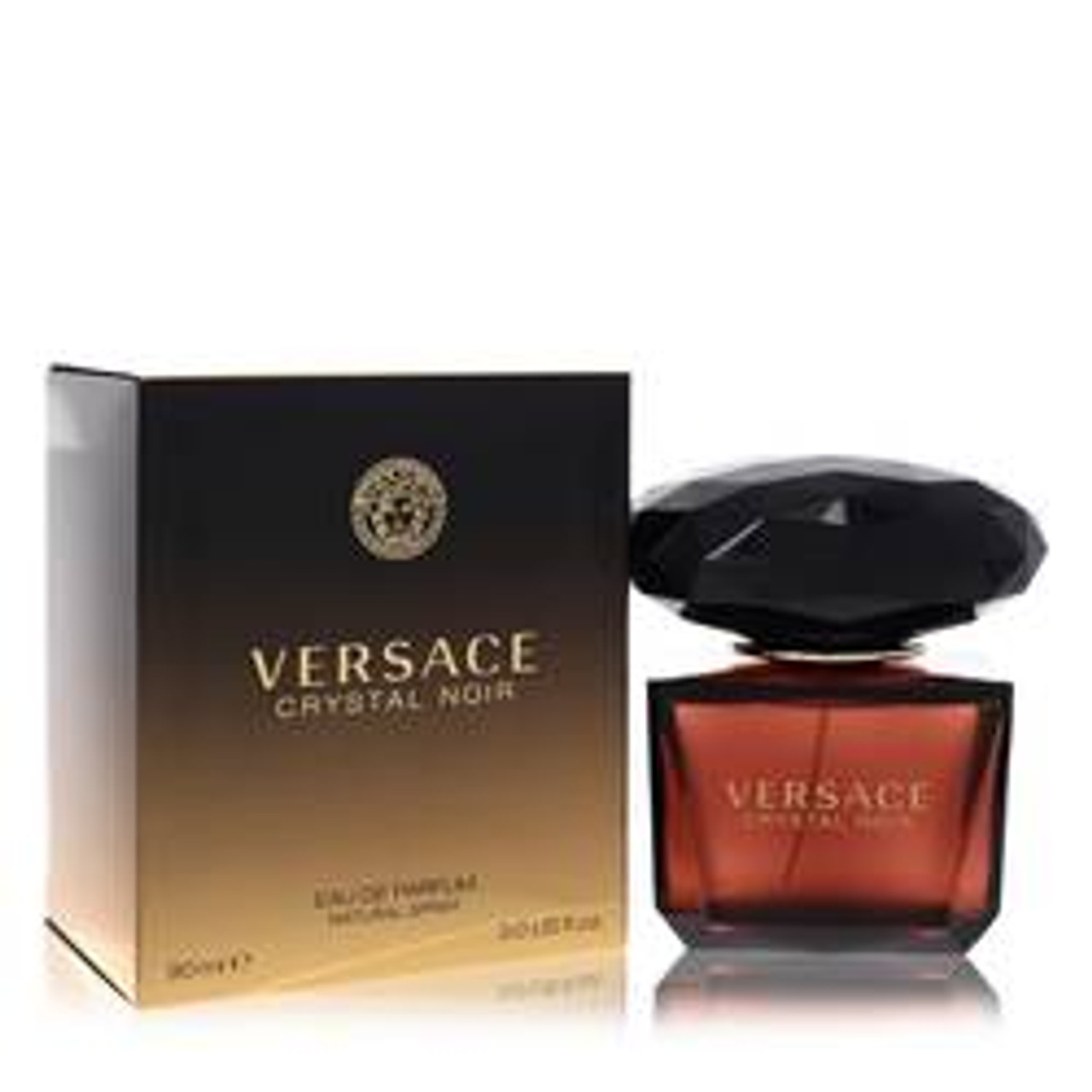 Crystal Noir Perfume By Versace Eau De Parfum Spray 3 oz for Women - *Pre-Order