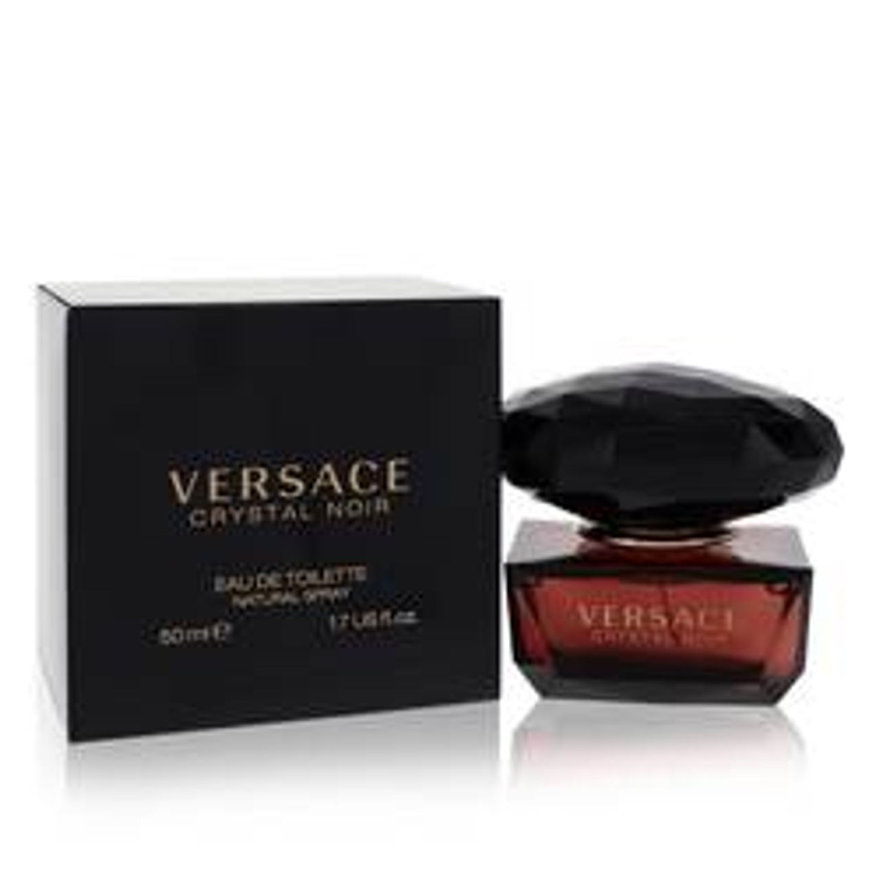 Crystal Noir Perfume By Versace Eau De Toilette Spray 1.7 oz for Women - [From 124.00 - Choose pk Qty ] - *Ships from Miami