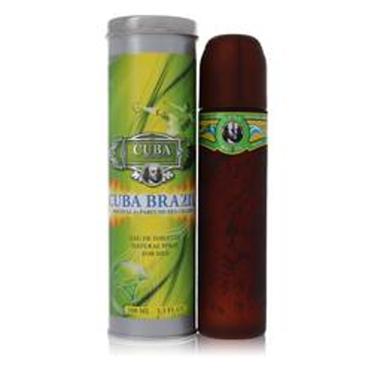 Cuba Brazil Cologne By Fragluxe Eau De Toilette Spray 3.4 oz for Men - [From 23.00 - Choose pk Qty ] - *Ships from Miami