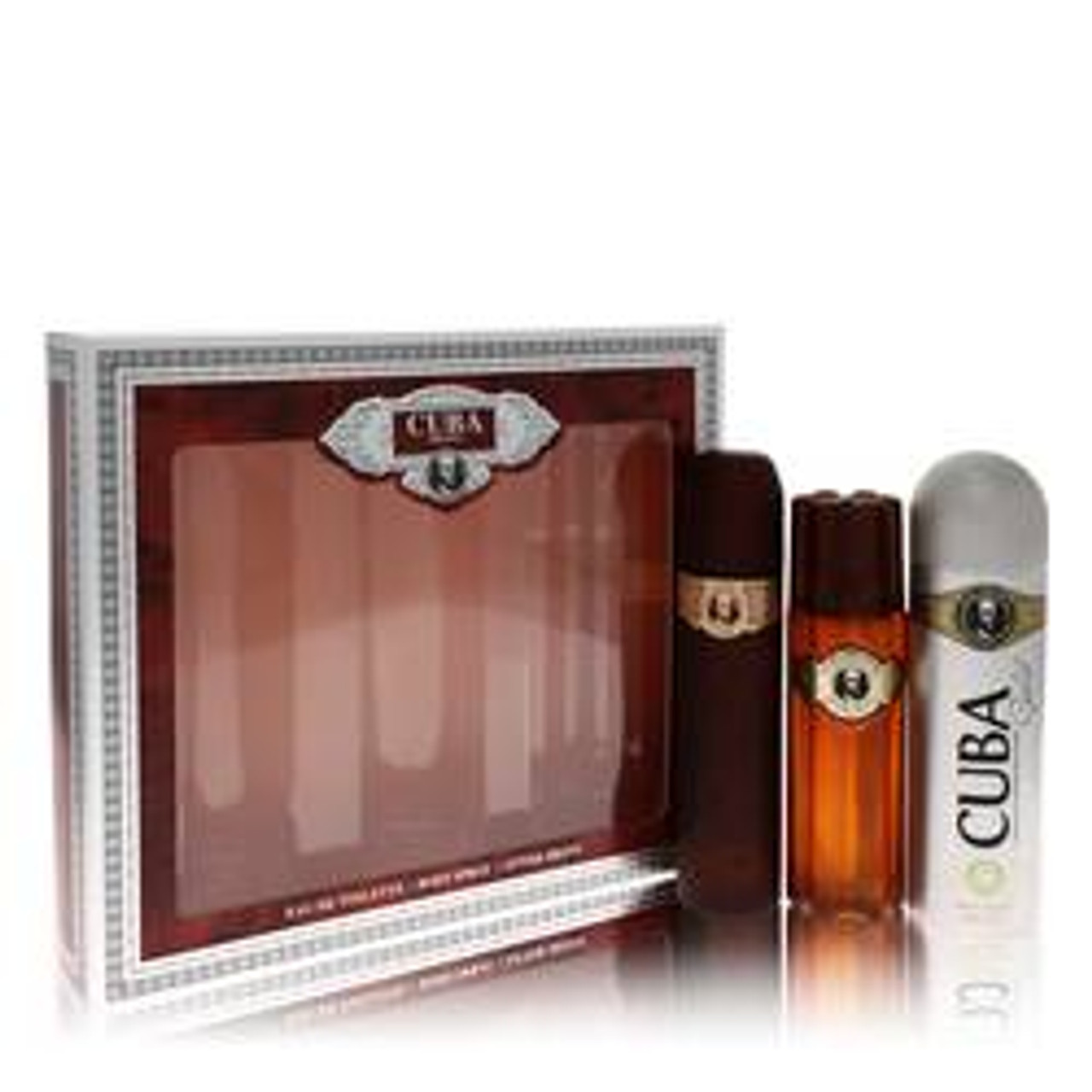 Cuba Gold Cologne By Fragluxe Gift Set 3.3 oz for Men - [From 43.00 - Choose pk Qty ] - *Ships from Miami