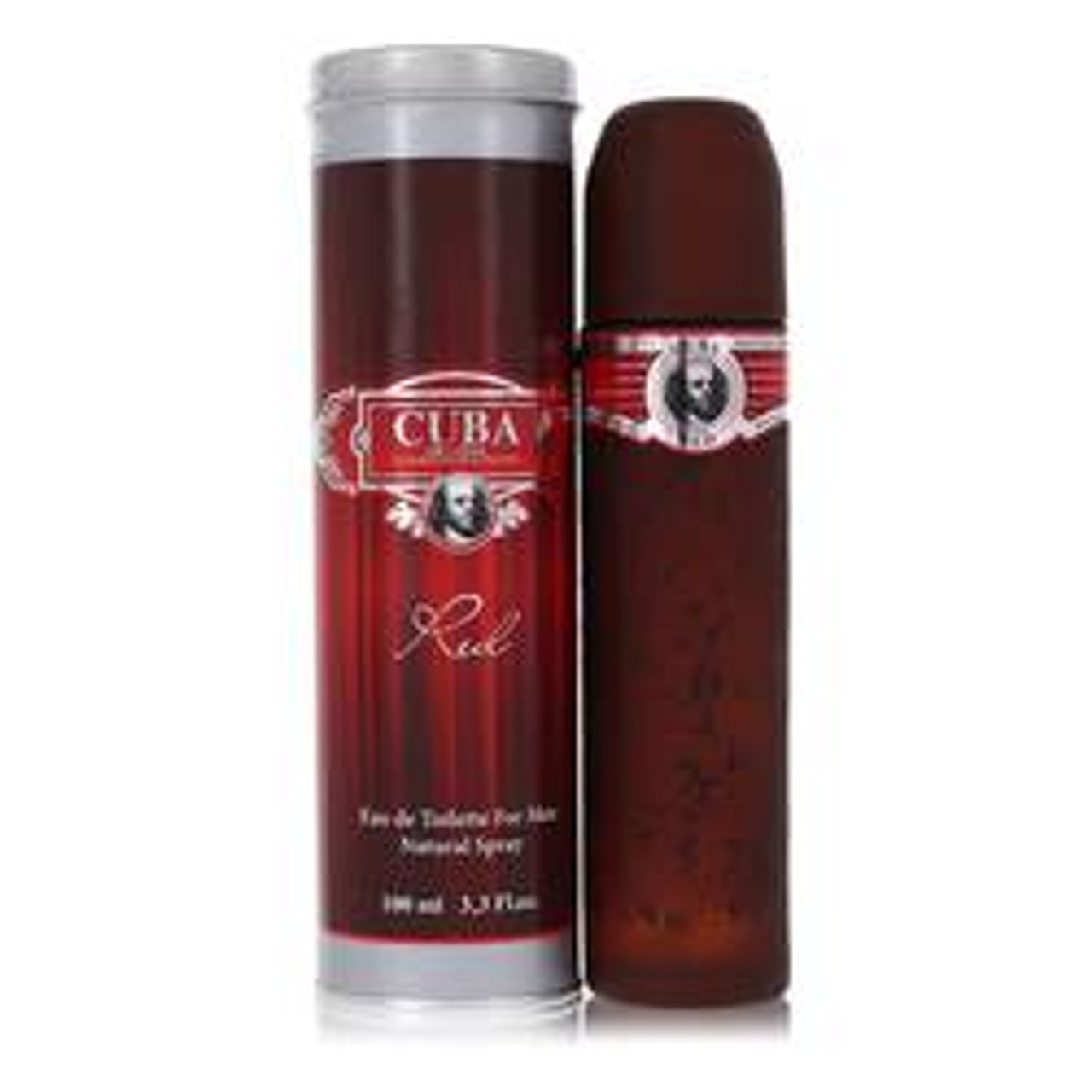 Cuba Red Cologne By Fragluxe Eau De Toilette Spray 3.4 oz for Men - [From 23.00 - Choose pk Qty ] - *Ships from Miami