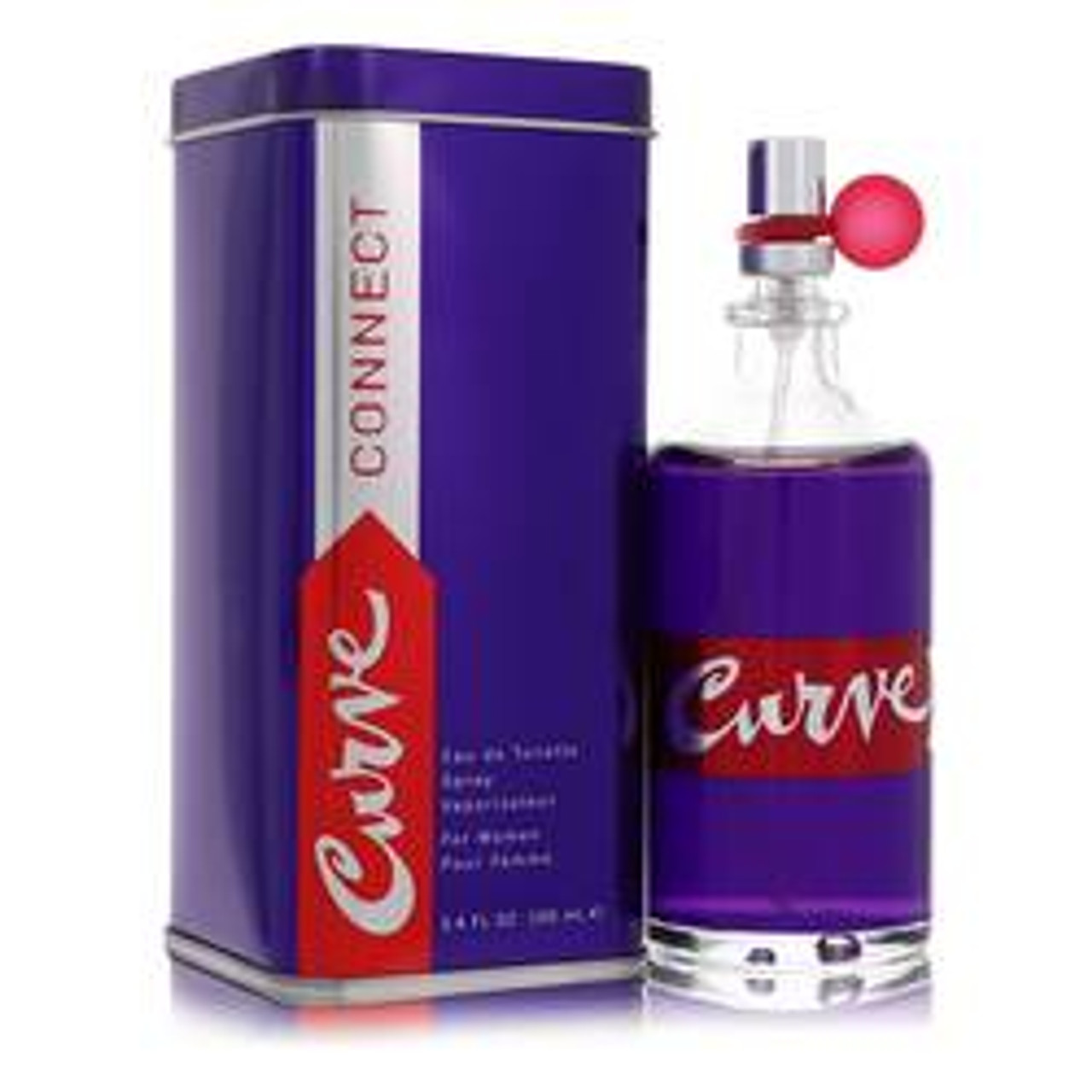 Curve Connect Perfume By Liz Claiborne Eau De Toilette Spray 3.4 oz for Women - [From 47.00 - Choose pk Qty ] - *Ships from Miami