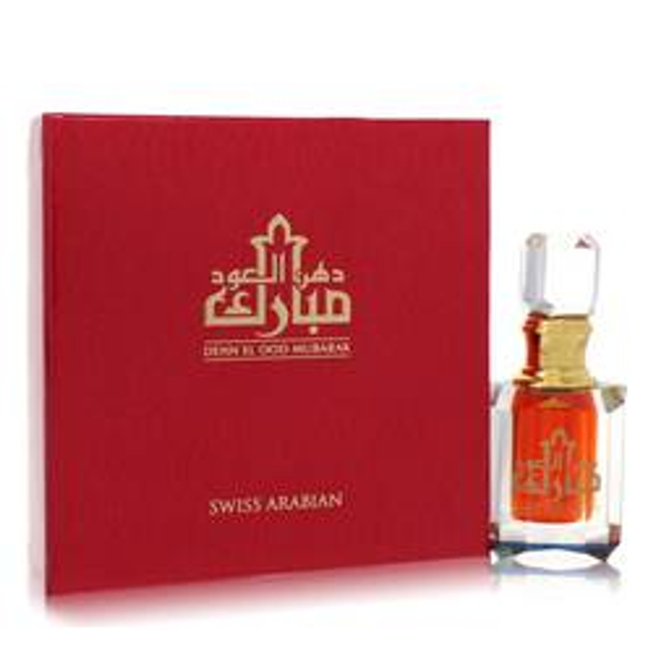 Dehn El Oud Mubarak Cologne By Swiss Arabian Extrait De Parfum (Unisex) 0.2 oz for Men - [From 136.00 - Choose pk Qty ] - *Ships from Miami