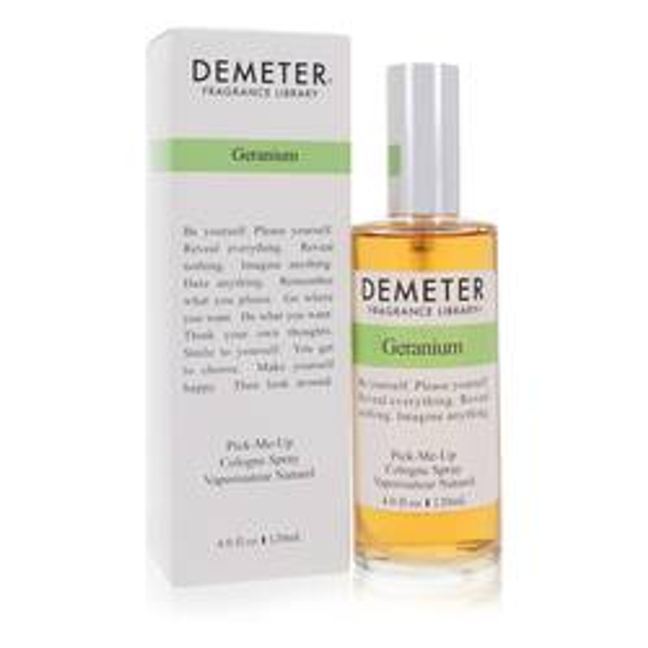 Demeter Geranium Perfume By Demeter Cologne Spray 4 oz for Women - [From 79.50 - Choose pk Qty ] - *Ships from Miami