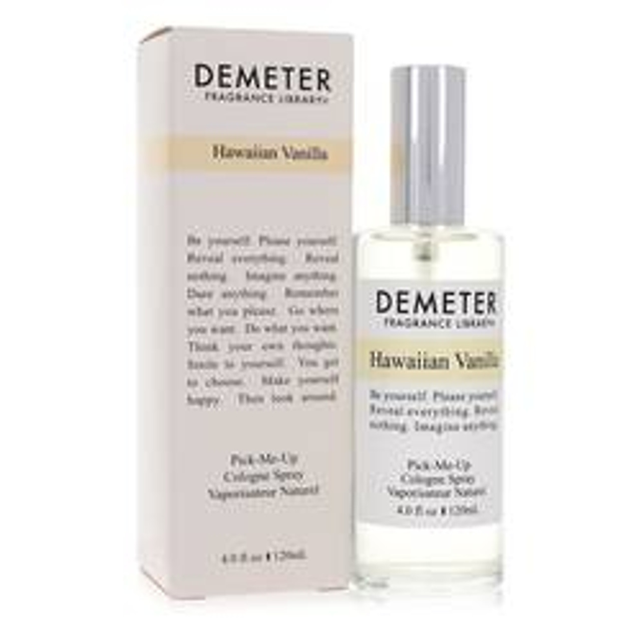 Demeter Hawaiian Vanilla Perfume By Demeter Cologne Spray 4 oz for Women - [From 79.50 - Choose pk Qty ] - *Ships from Miami