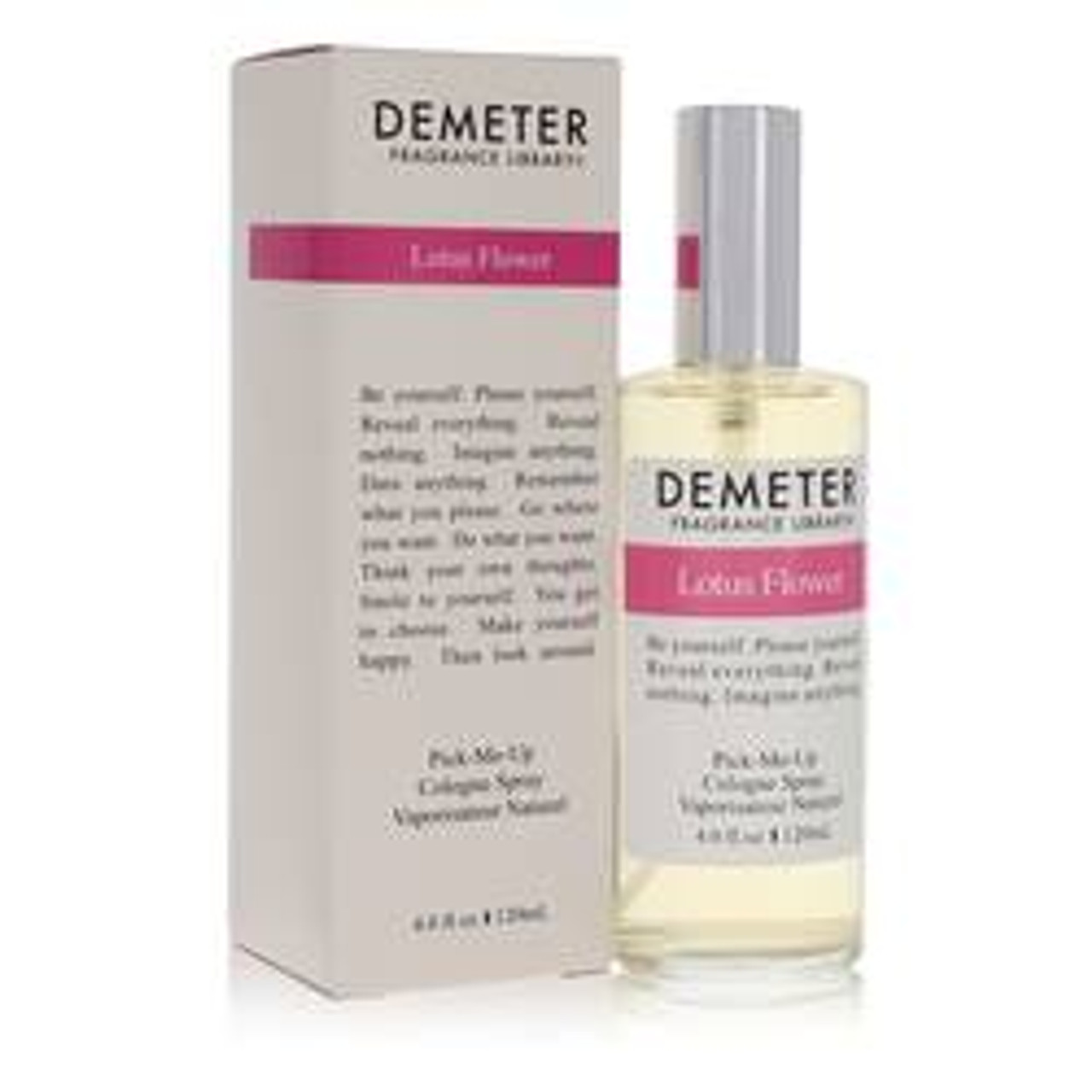 Demeter Lotus Flower Perfume By Demeter Cologne Spray 4 oz for Women - [From 79.50 - Choose pk Qty ] - *Ships from Miami