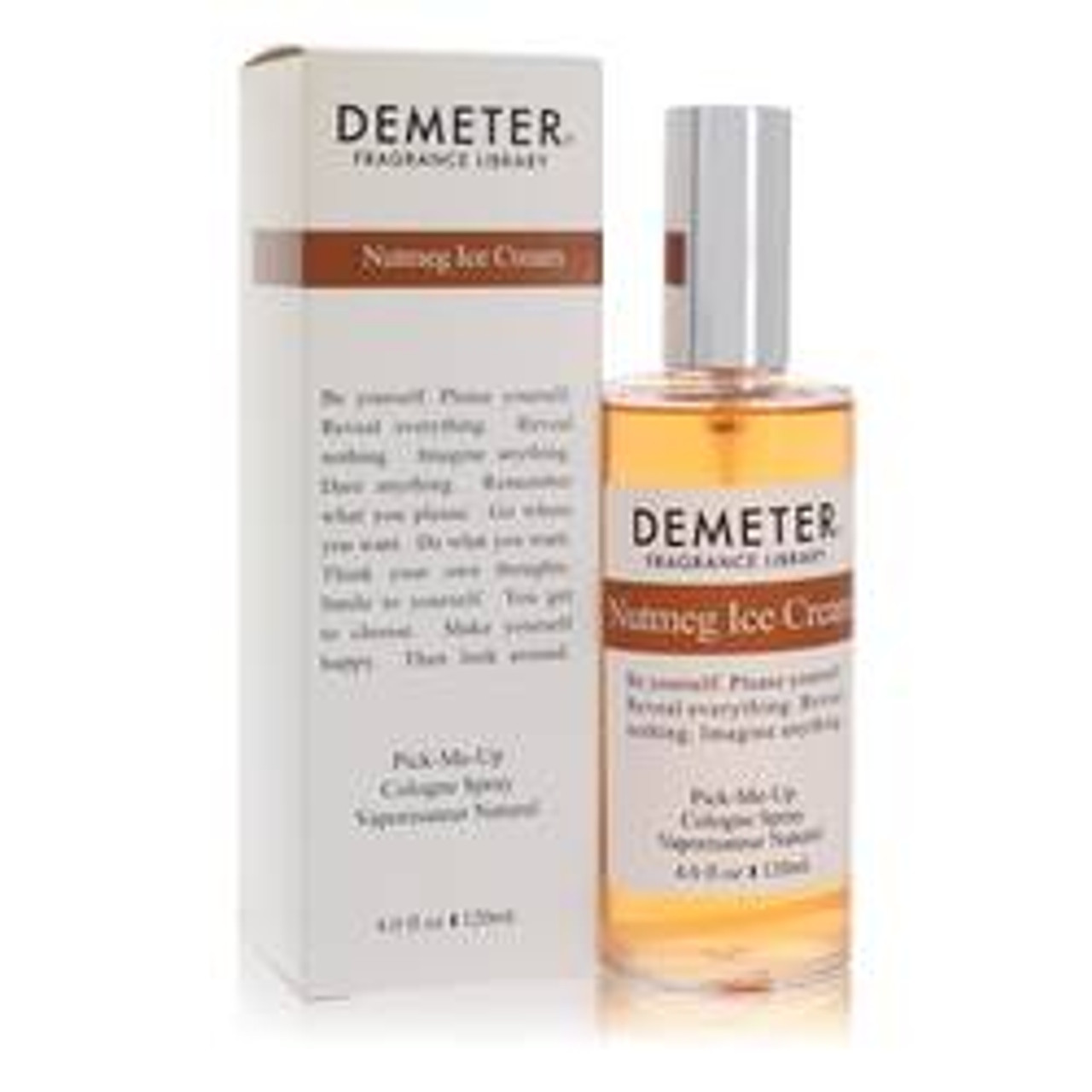 Demeter Nutmeg Ice Cream Perfume By Demeter Cologne Spray 4 oz for Women - [From 79.50 - Choose pk Qty ] - *Ships from Miami