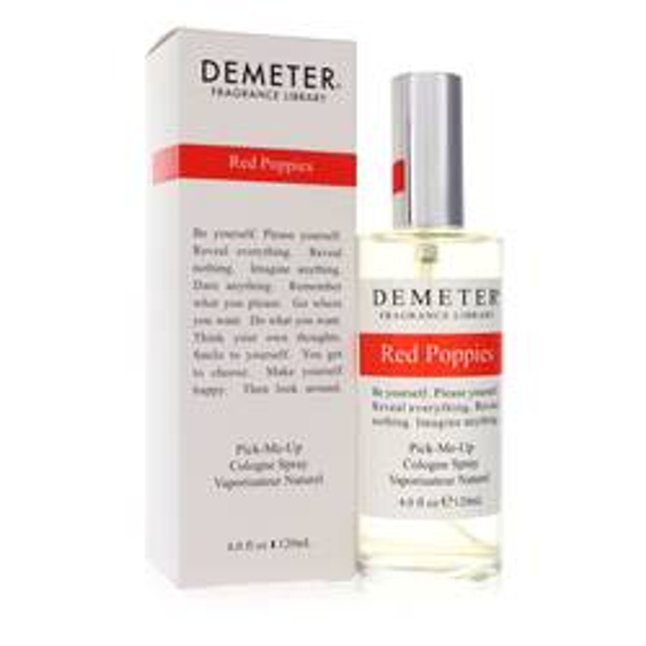 Demeter Red Poppies Perfume By Demeter Cologne Spray 4 oz for Women - [From 79.50 - Choose pk Qty ] - *Ships from Miami