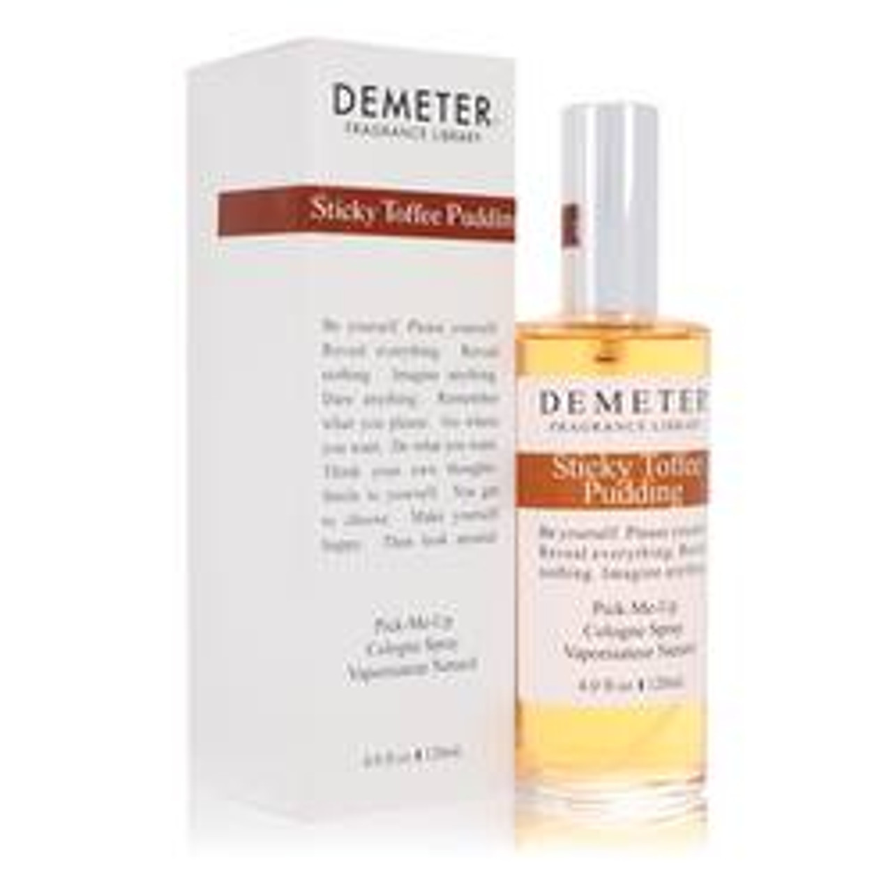 Demeter Sticky Toffe Pudding Perfume By Demeter Cologne Spray 4 oz for Women - [From 79.50 - Choose pk Qty ] - *Ships from Miami