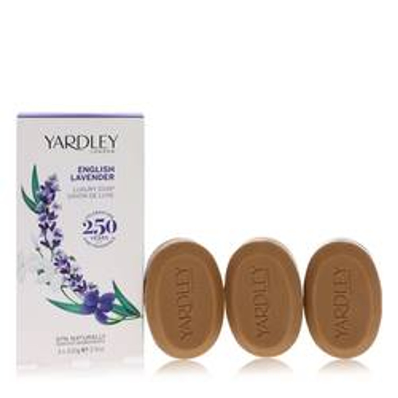 English Lavender Perfume By Yardley London 3 x 3.5 oz Soap 3.5 oz for Women - [From 35.00 - Choose pk Qty ] - *Ships from Miami