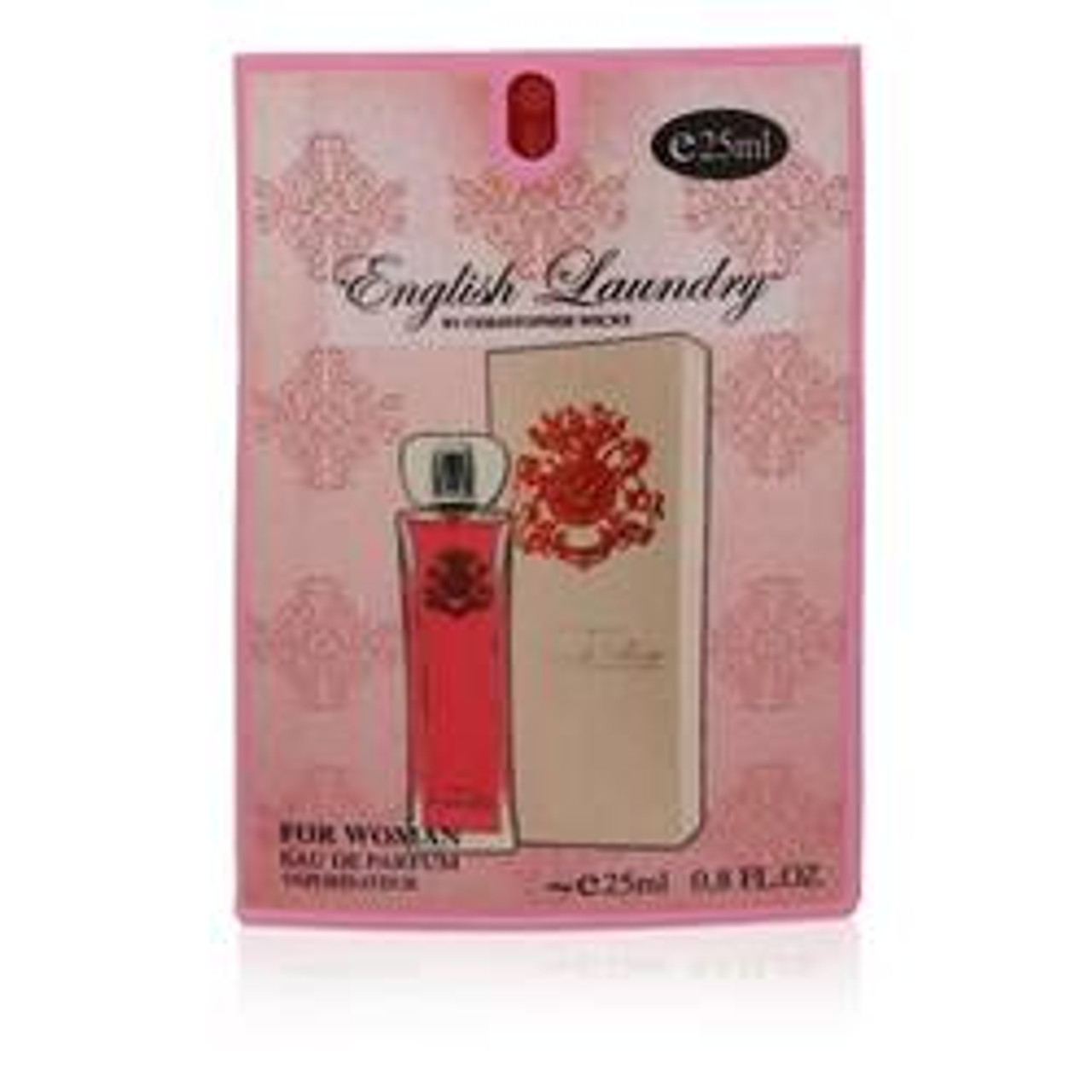 English Rose Perfume By English Laundry Mini EDP 0.8 oz for Women - [From 83.00 - Choose pk Qty ] - *Ships from Miami
