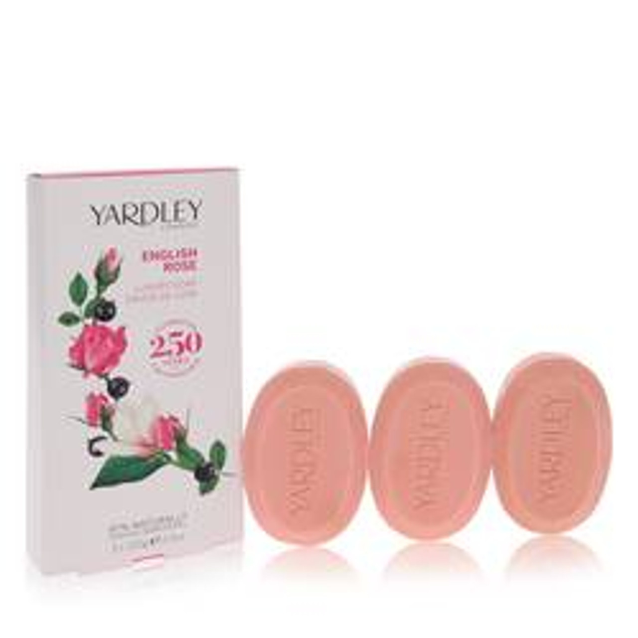 English Rose Yardley Perfume By Yardley London 3 x 3.5 oz  Luxury Soap 3.5 oz for Women - [From 39.00 - Choose pk Qty ] - *Ships from Miami