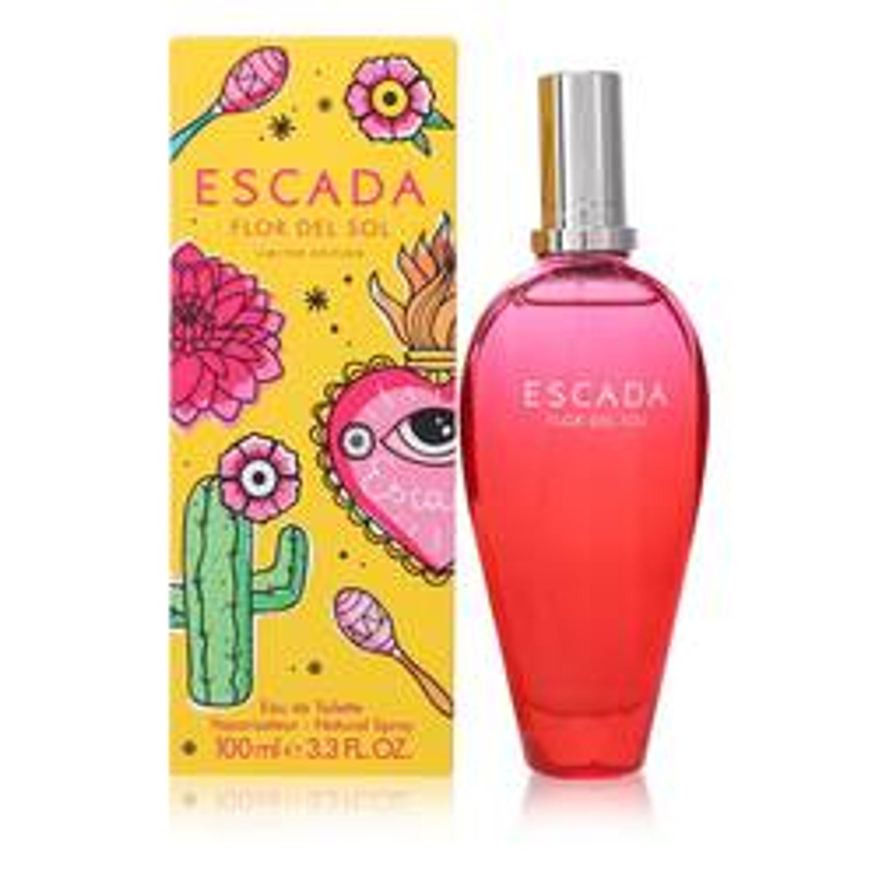 Escada Flor Del Sol Perfume By Escada Eau De Toilette Spray (Limited Edition) 3.4 oz for Women - [From 140.00 - Choose pk Qty ] - *Ships from Miami