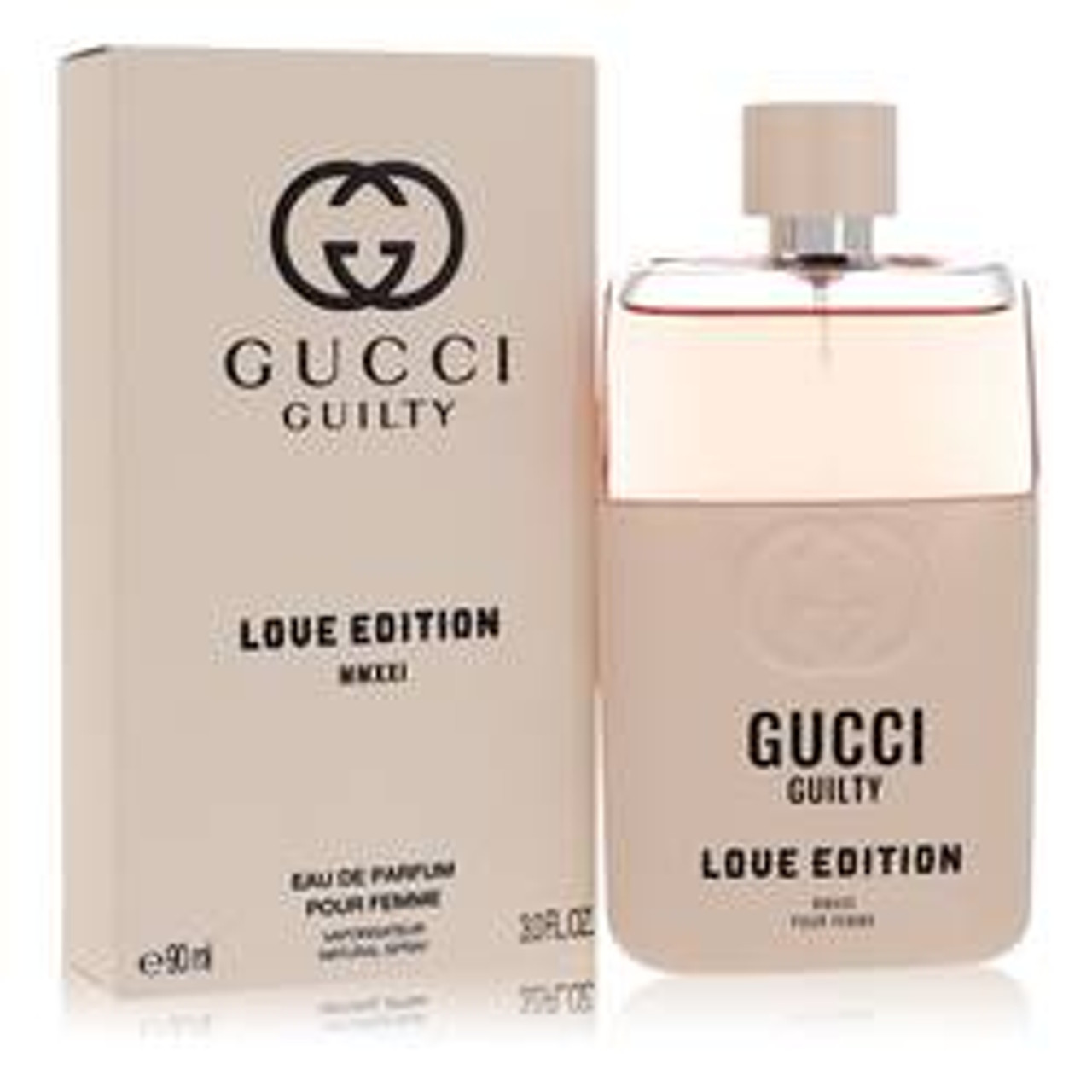 Gucci Guilty Love Edition Mmxxi Perfume By Gucci Eau De Parfum Spray 3 oz for Women - *Pre-Order
