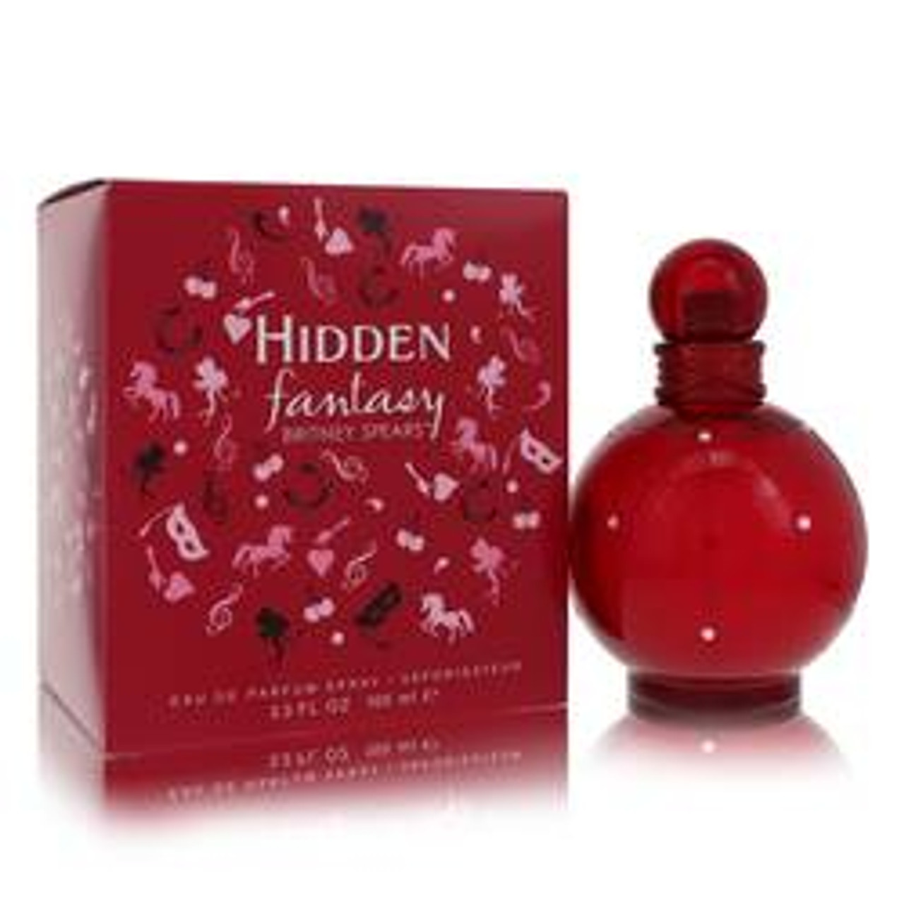 Hidden Fantasy Perfume By Britney Spears Eau De Parfum Spray 3.4 oz for Women - [From 55.00 - Choose pk Qty ] - *Ships from Miami