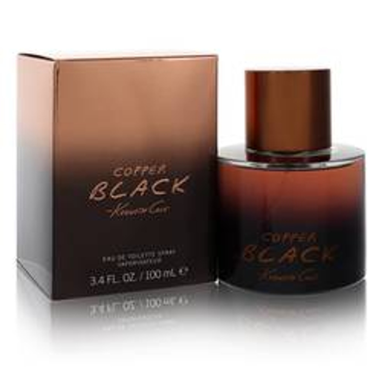 Kenneth Cole Copper Black Cologne By Kenneth Cole Eau De Toilette Spray 3.4 oz for Men - [From 92.00 - Choose pk Qty ] - *Ships from Miami