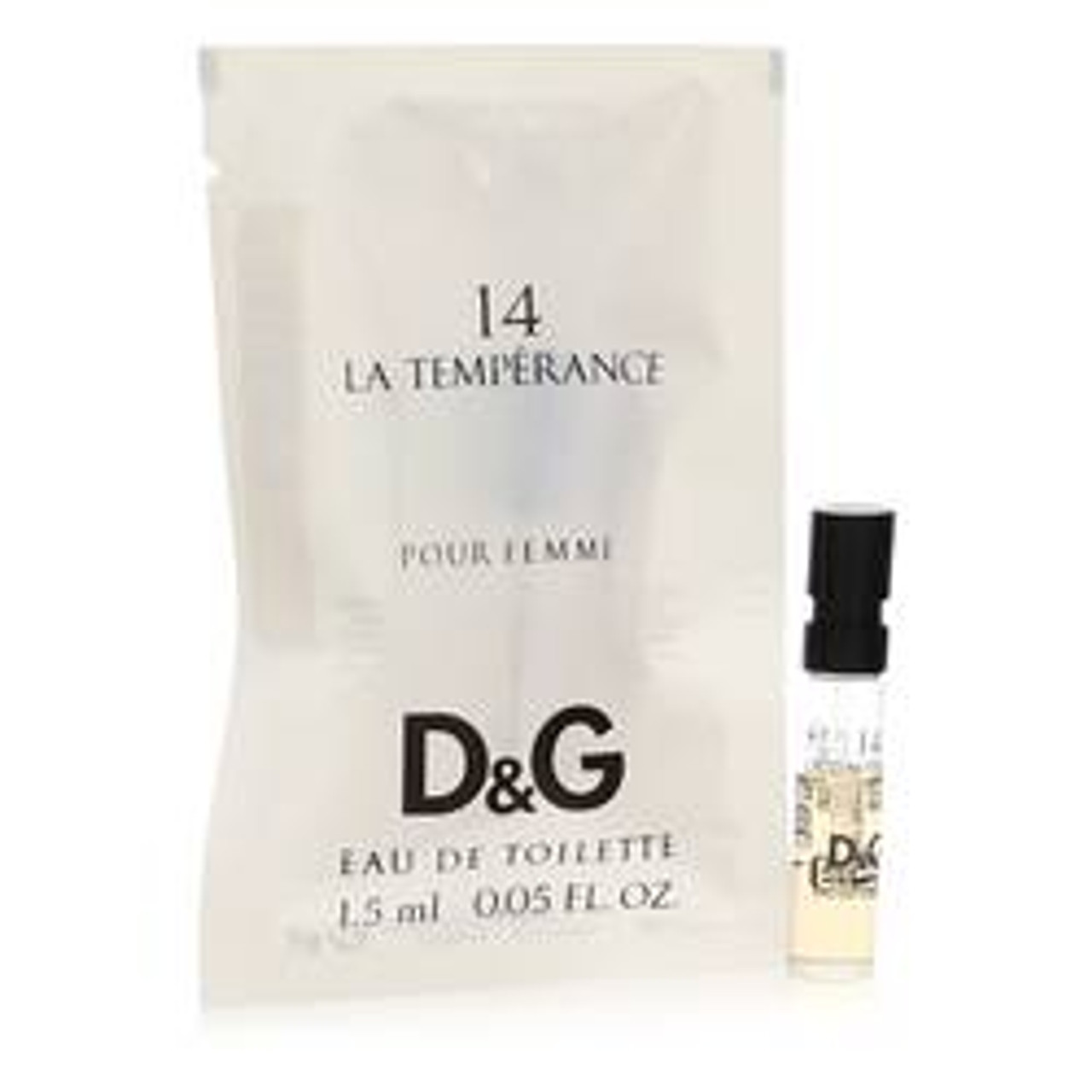 La Temperance 14 Perfume By Dolce & Gabbana Vial (Sample) 0.05 oz for Women - *Pre-Order