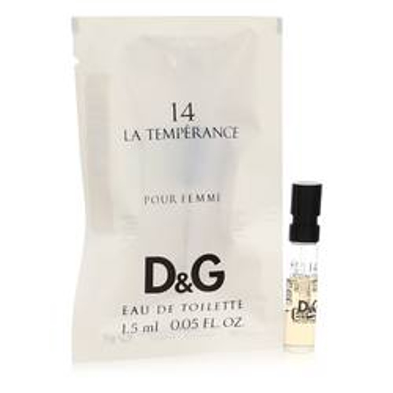 La Temperance 14 Perfume By Dolce & Gabbana Vial (Sample) 0.05 oz for Women - [From 7.00 - Choose pk Qty ] - *Ships from Miami
