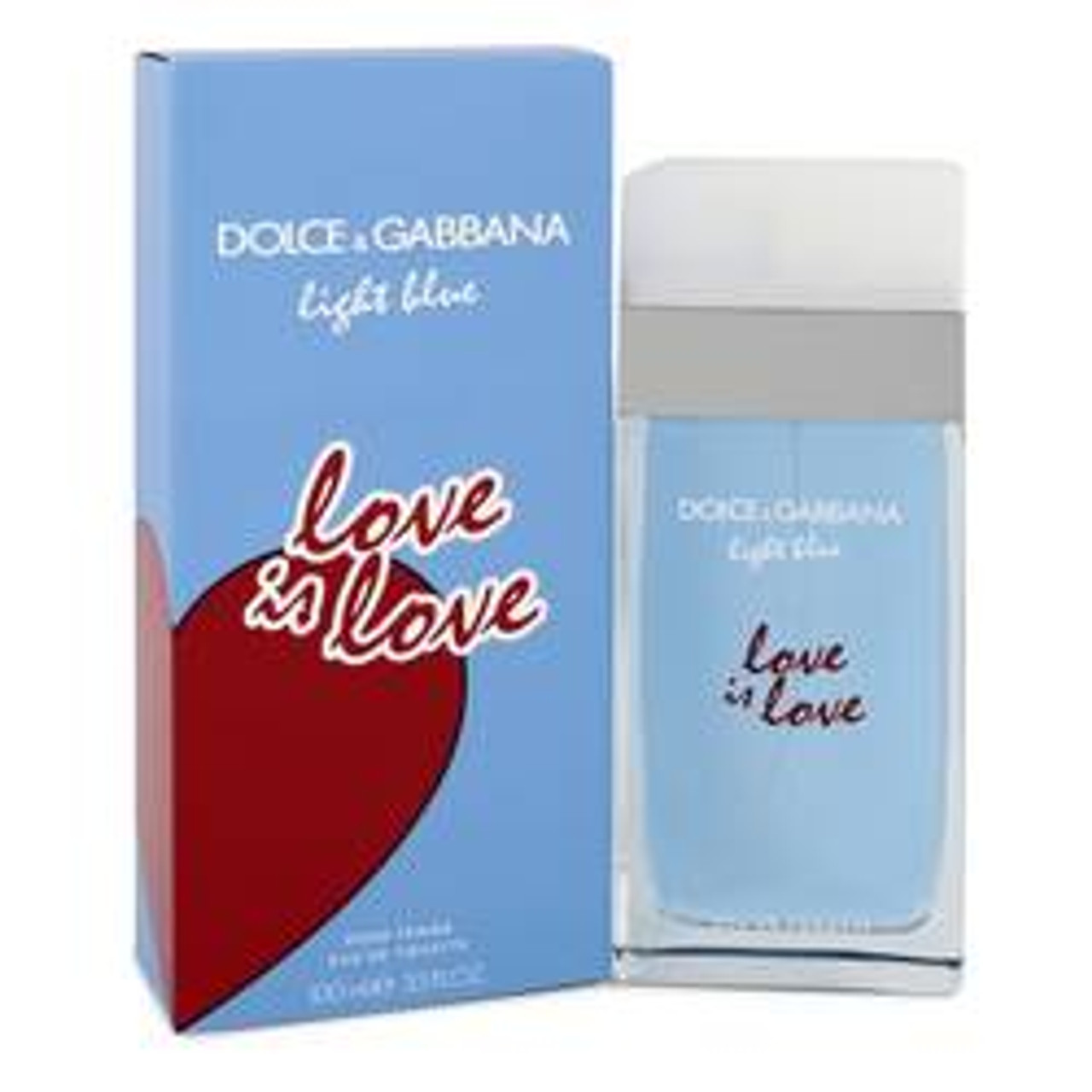 Light Blue Love Is Love Perfume By Dolce & Gabbana Eau De Toilette Spray 3.3 oz for Women - *Pre-Order