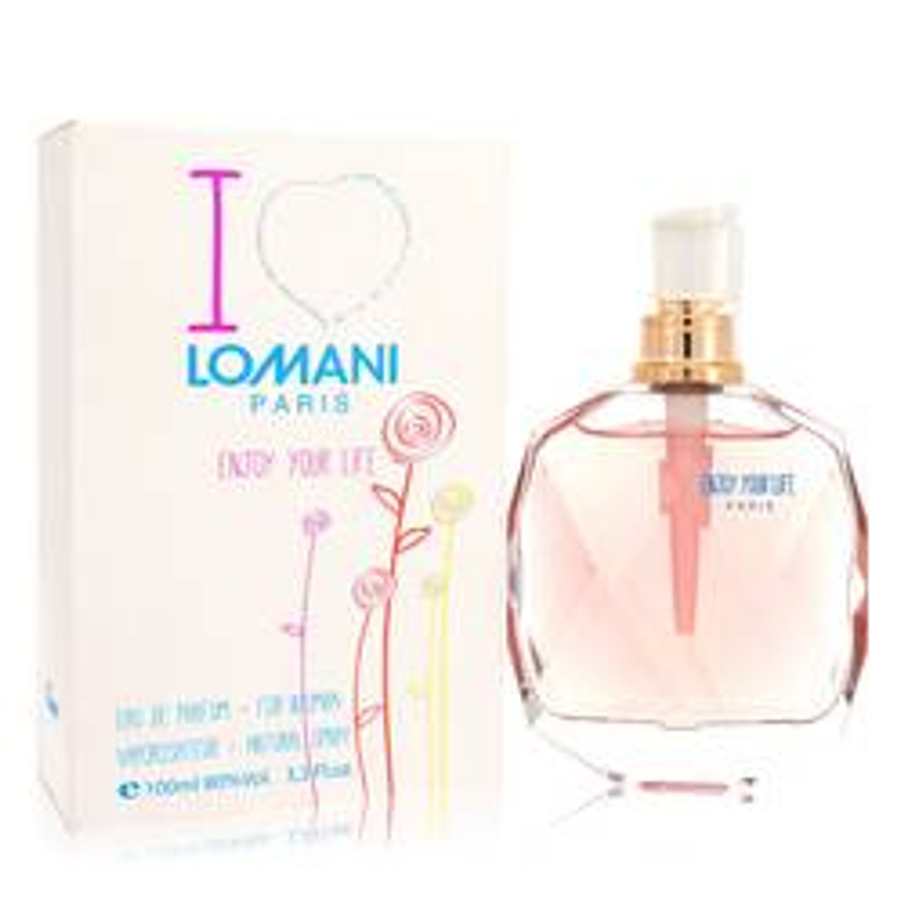 Lomani Enjoy Your Life Perfume By Lomani Eau De Parfum Spray 3.4 oz for Women - [From 39.00 - Choose pk Qty ] - *Ships from Miami