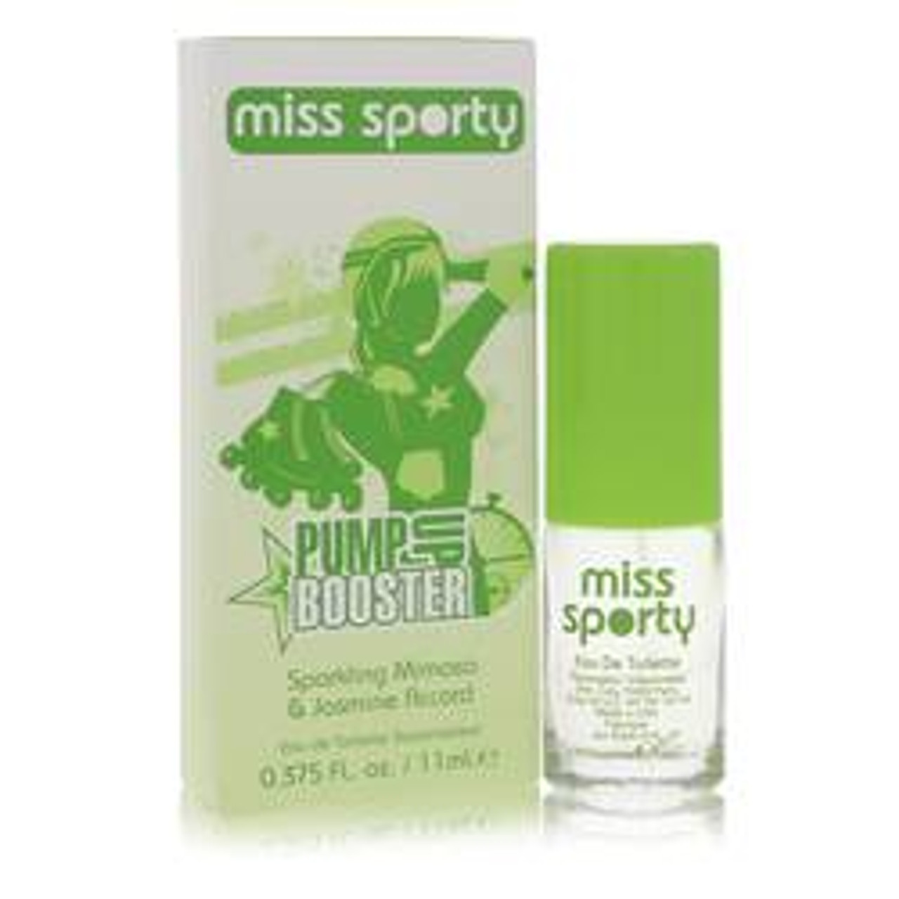 Miss Sporty Pump Up Booster Perfume By Coty Sparkling Mimosa & Jasmine Accord Eau De Toilette Spray 0.38 oz for Women - [From 11.00 - Choose pk Qty ] - *Ships from Miami