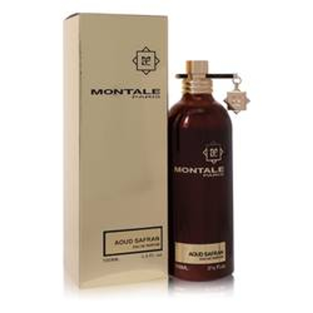 Montale Aoud Safran Perfume By Montale Eau De Parfum Spray 3.4 oz for Women - *Pre-Order