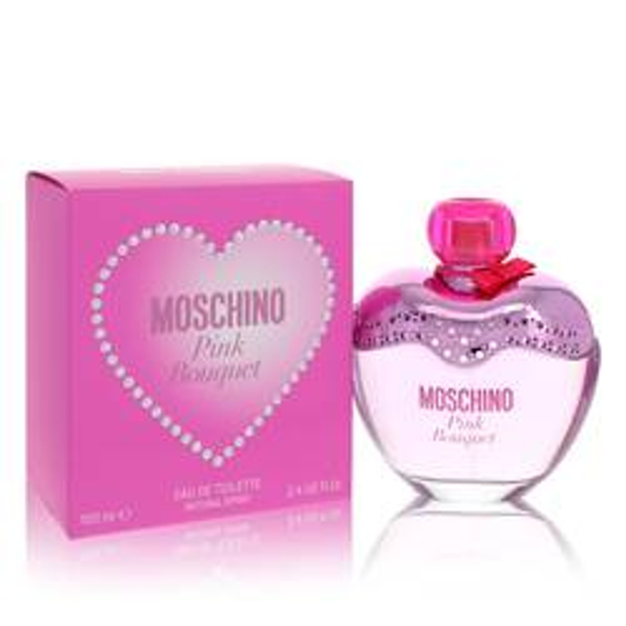 Moschino Pink Bouquet Perfume By Moschino Eau De Toilette Spray 3.4 oz for Women - [From 88.00 - Choose pk Qty ] - *Ships from Miami