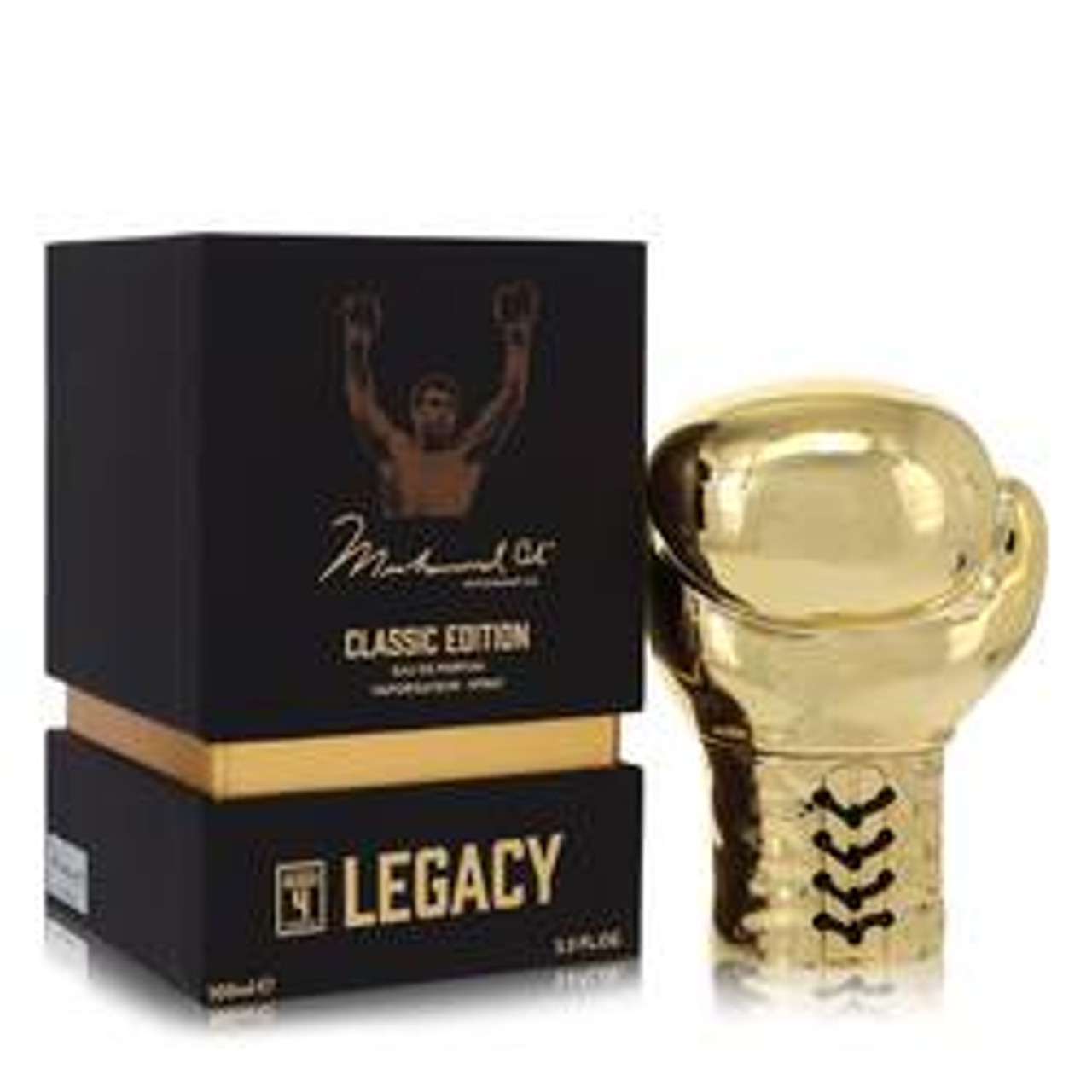 Muhammad Ali Legacy Round 4 Cologne By Muhammad Ali Eau De Parfum Spray (Classic Edition) 3.3 oz for Men - [From 120.00 - Choose pk Qty ] - *Ships from Miami