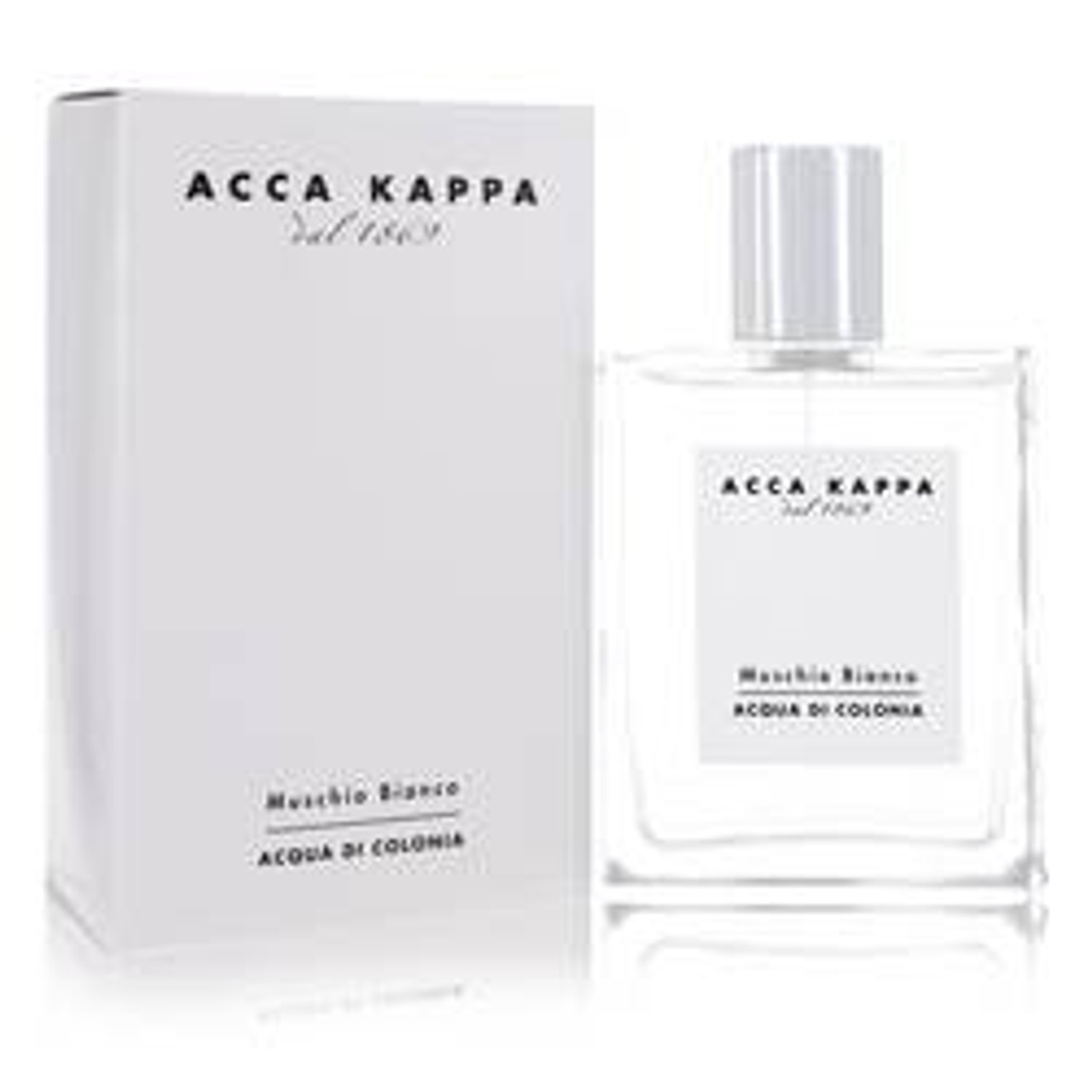 Muschio Bianco (white Musk/moss) Perfume By Acca Kappa Eau De Cologne Spray (Unisex) 3.3 oz for Women - *Pre-Order