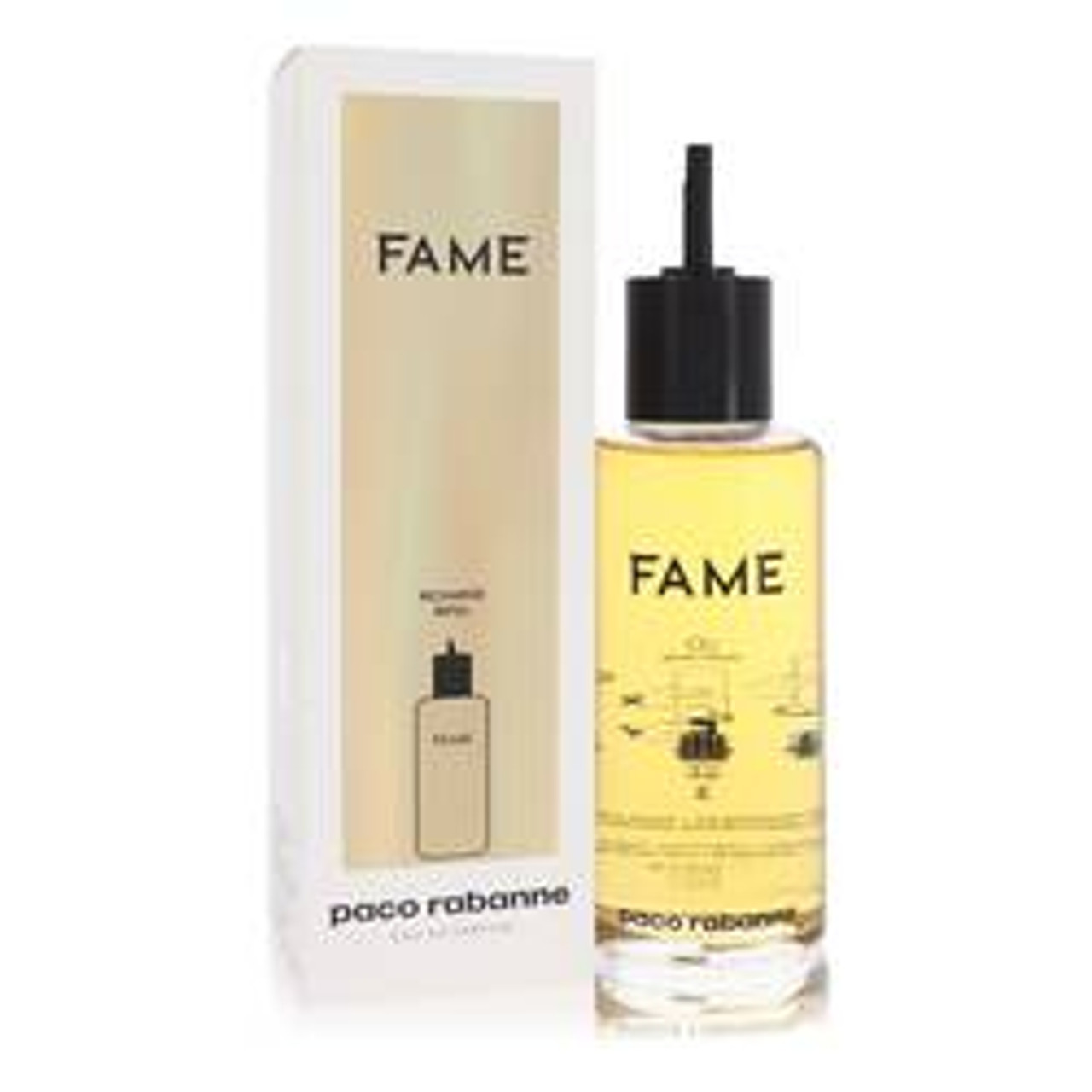 Paco Rabanne Fame Perfume By Paco Rabanne Eau De Parfum Refill 6.8 oz for Women - *Pre-Order