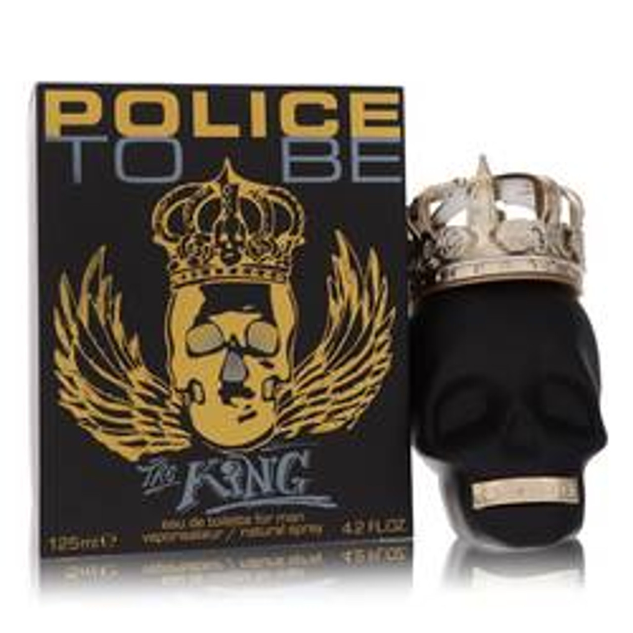 Police To Be The King Cologne By Police Colognes Eau De Toilette Spray 4.2 oz for Men - [From 55.00 - Choose pk Qty ] - *Ships from Miami
