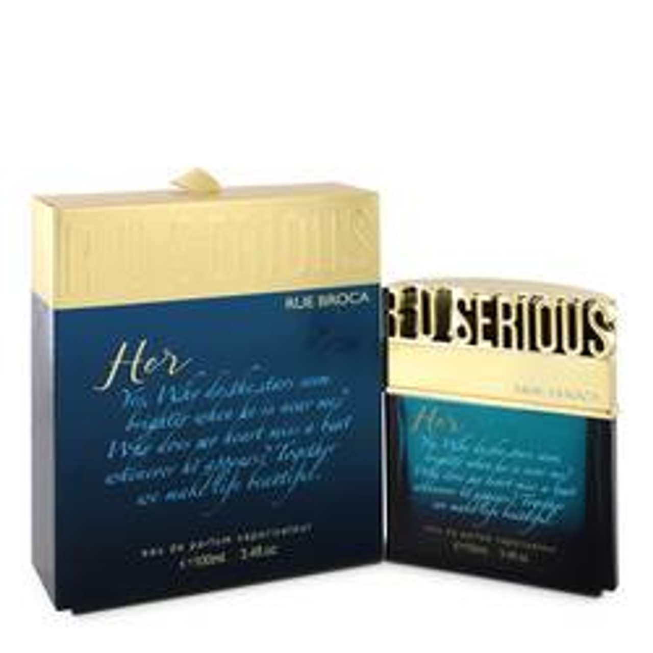 R U Serious Her Perfume By Rue Broca Eau De Parfum Spray 3.4 oz for Women - [From 79.50 - Choose pk Qty ] - *Ships from Miami