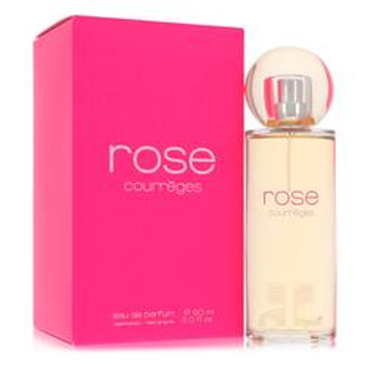 Rose De Courreges Perfume By Courreges Eau De Parfum Spray (New Packaging) 3 oz for Women - [From 67.00 - Choose pk Qty ] - *Ships from Miami