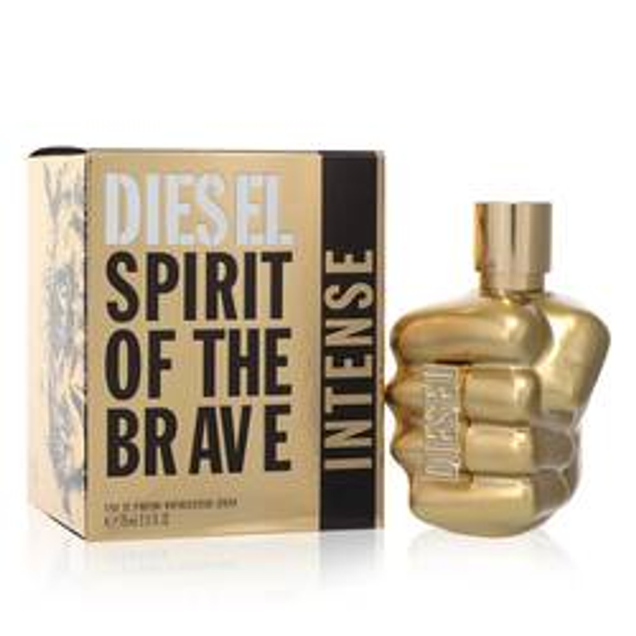 Spirit Of The Brave Intense Cologne By Diesel Eau De Parfum Spray 2.5 oz for Men - [From 136.00 - Choose pk Qty ] - *Ships from Miami