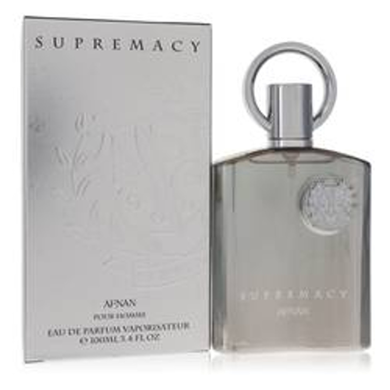 Supremacy Silver Cologne By Afnan Eau De Parfum Spray 3.4 oz for Men - [From 116.00 - Choose pk Qty ] - *Ships from Miami