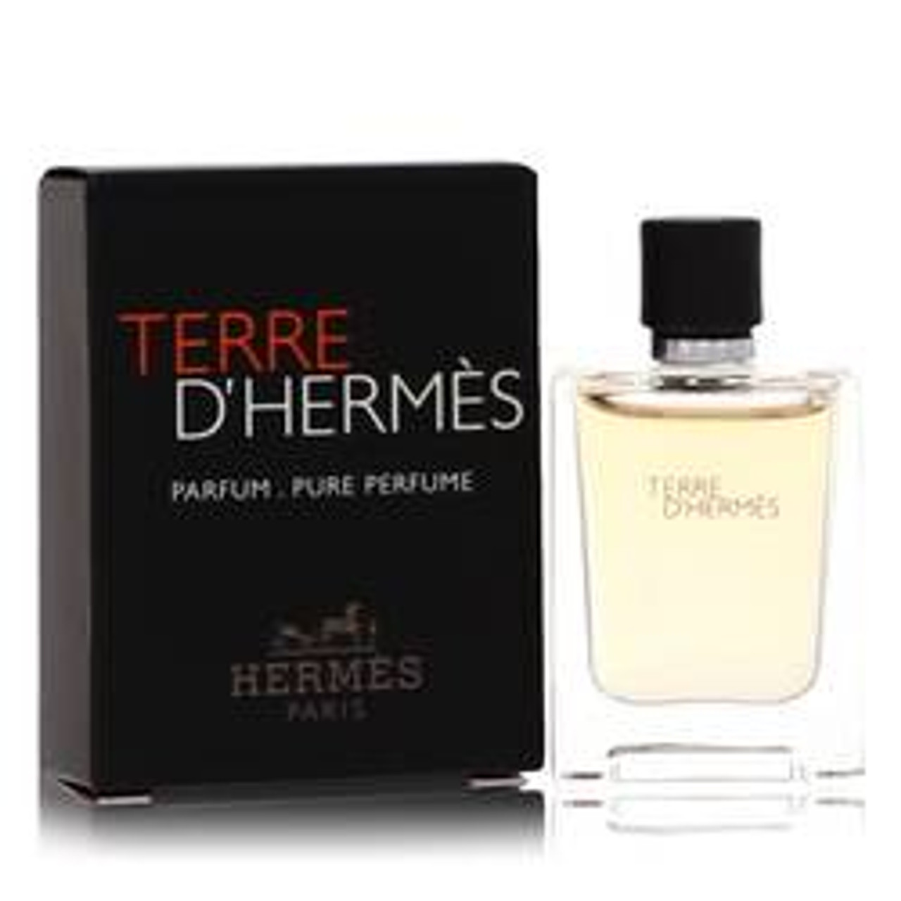 Terre D'hermes Cologne By Hermes Mini Pure Perfume 0.17 oz for Men - [From 39.00 - Choose pk Qty ] - *Ships from Miami